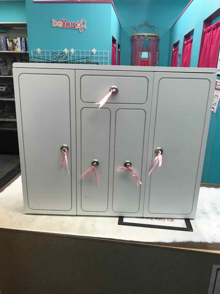 American Girl Doll Wardrobe Closet Vanity Armoire
