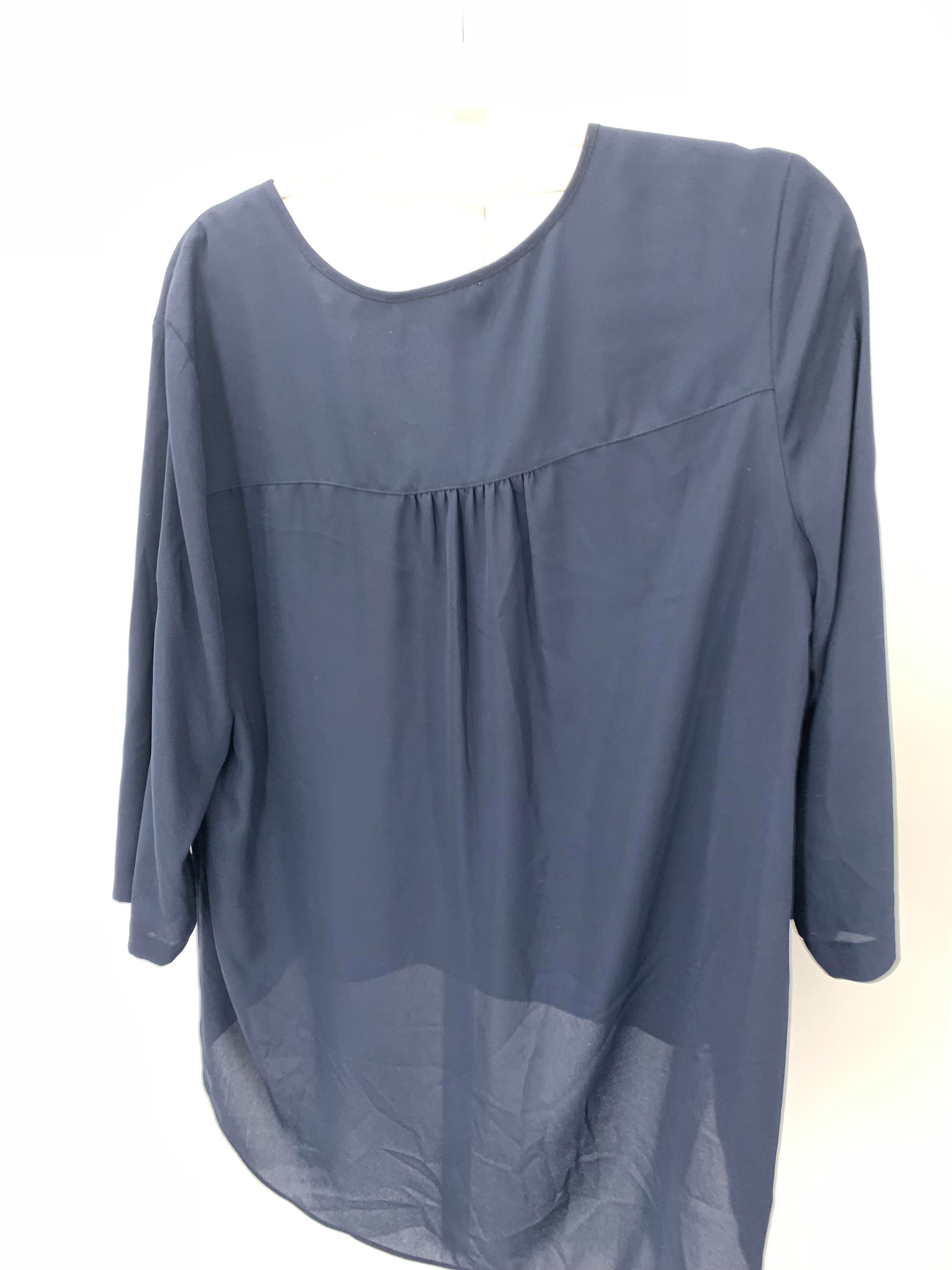 Alfani Size 14 Misses 3/4 Sleeve Shirt