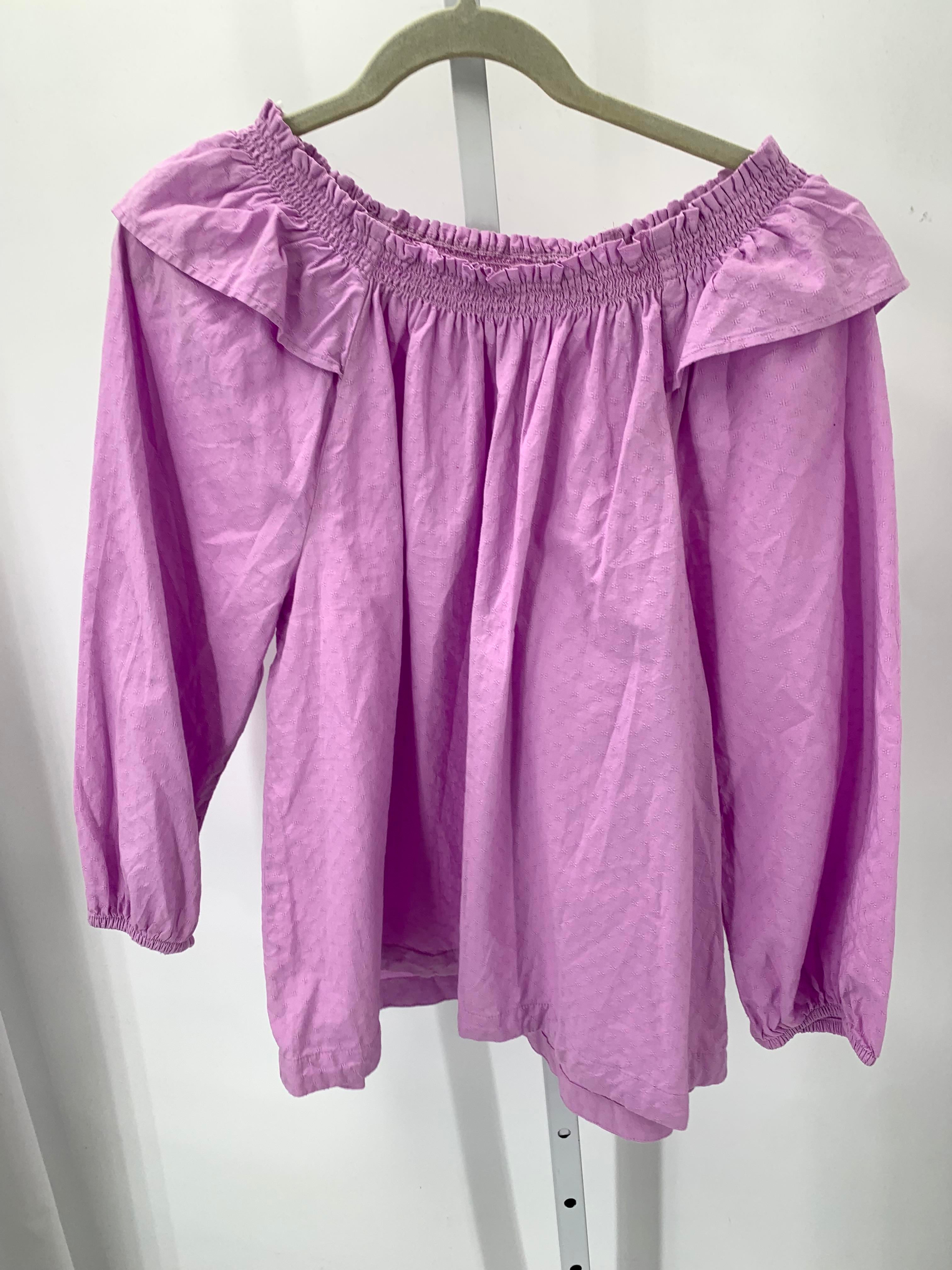 Sonoma Size Large Misses Long Sleeve Shirt