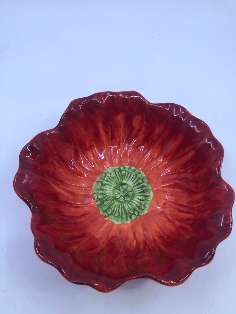 RED FLOWER BOWL.