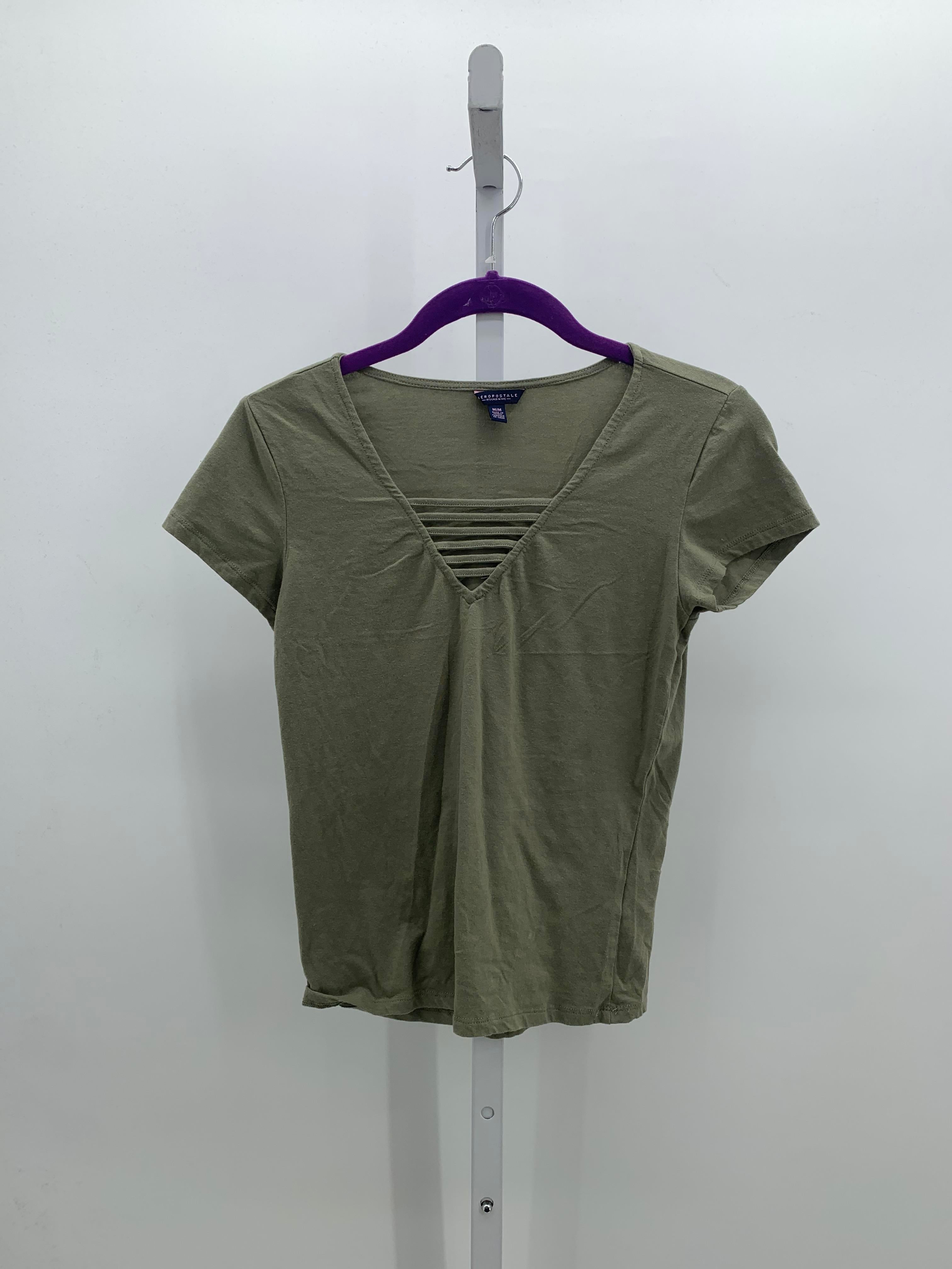 Aeropostale Size Medium Juniors Short Sleeve Shirt