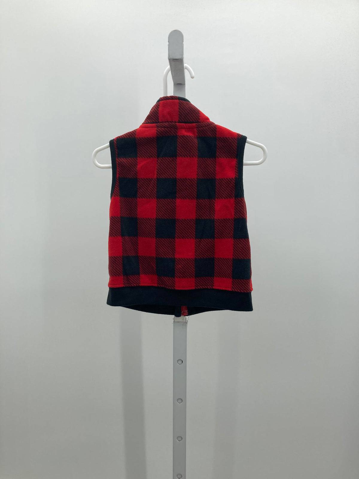 BLACK PLAID FLEECE