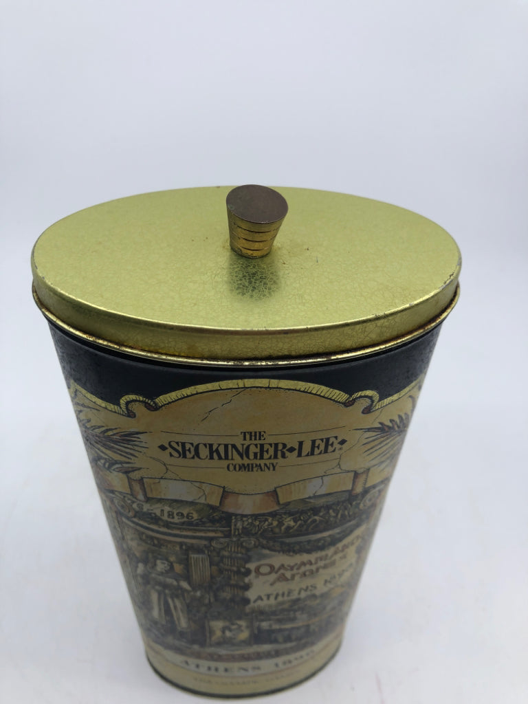 OVAL TIN ATHENS THE OLYMPIC GAMES.