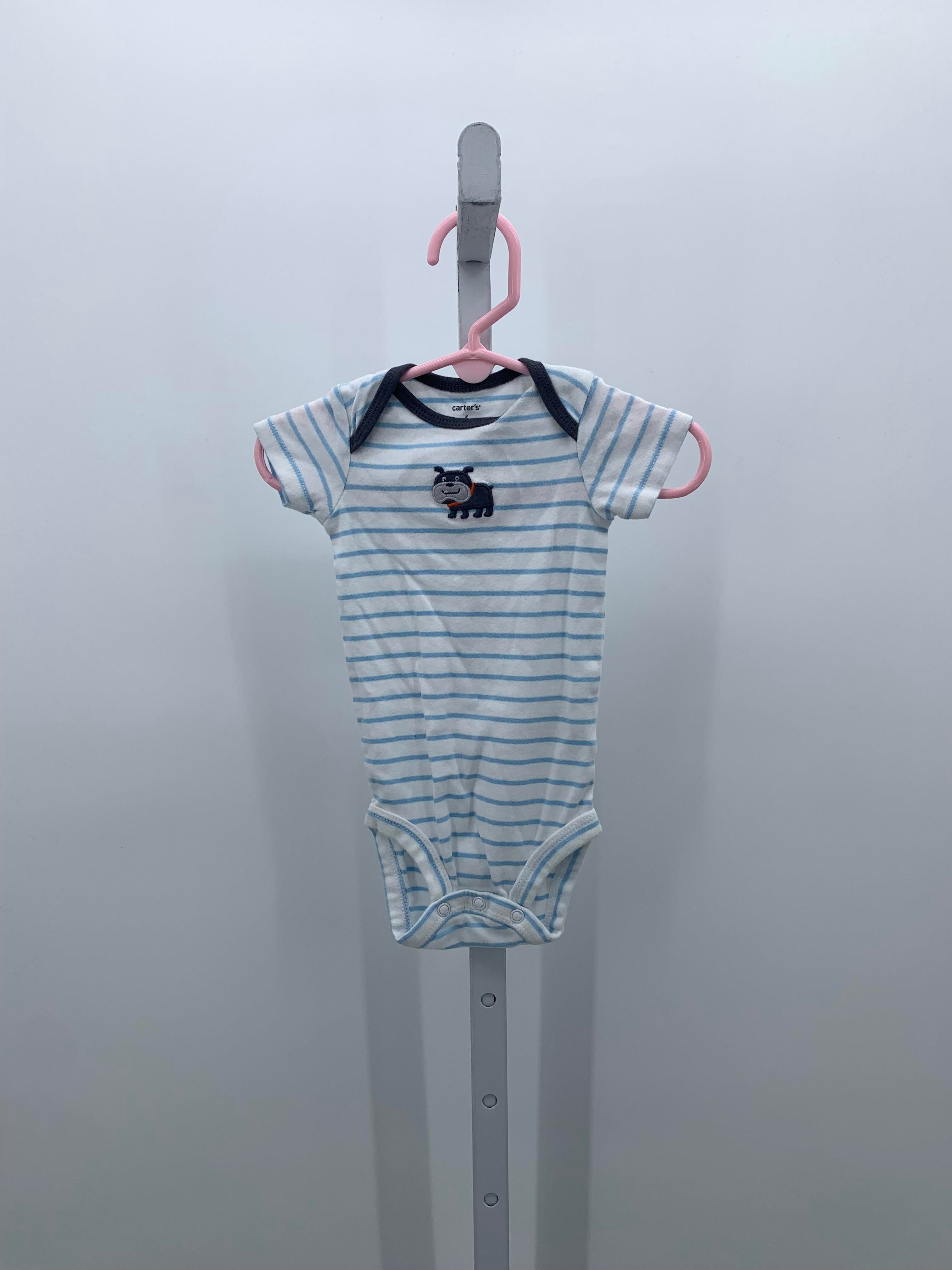 BLUE STRIPES DOG KNIT