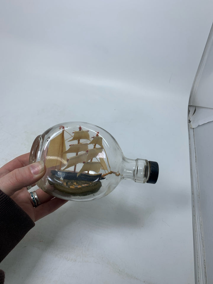 SHIP IN A BOTTLE.