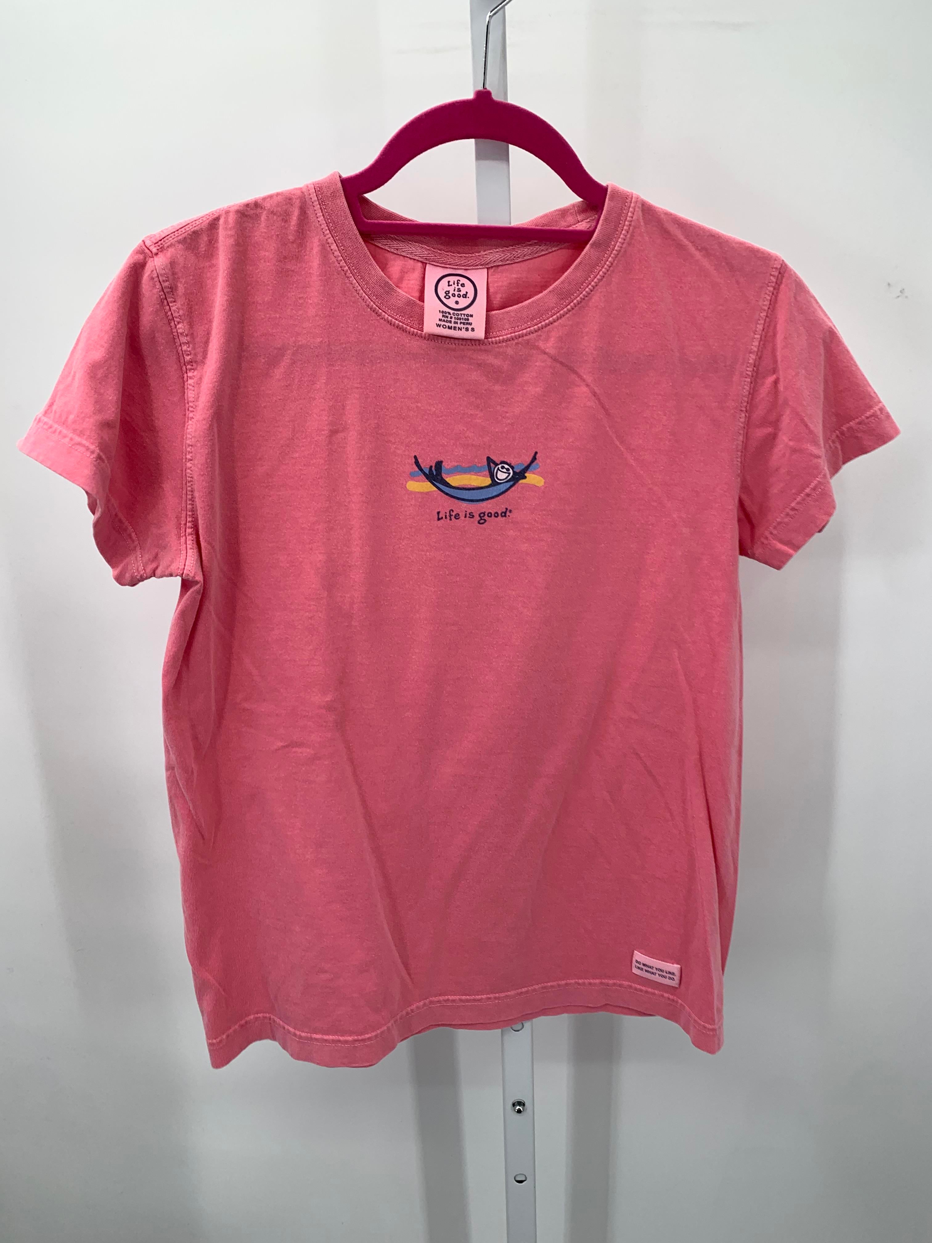 Life is Good Size Small Misses Short Sleeve Shirt