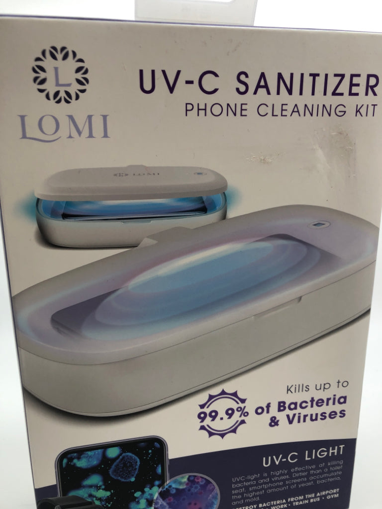 NIB UV-C SANITIZER PHONE CLEANING KIT