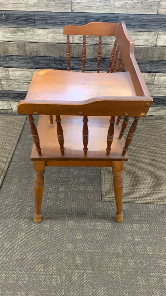 VTG WOODEN TELEPHONE TABLE.