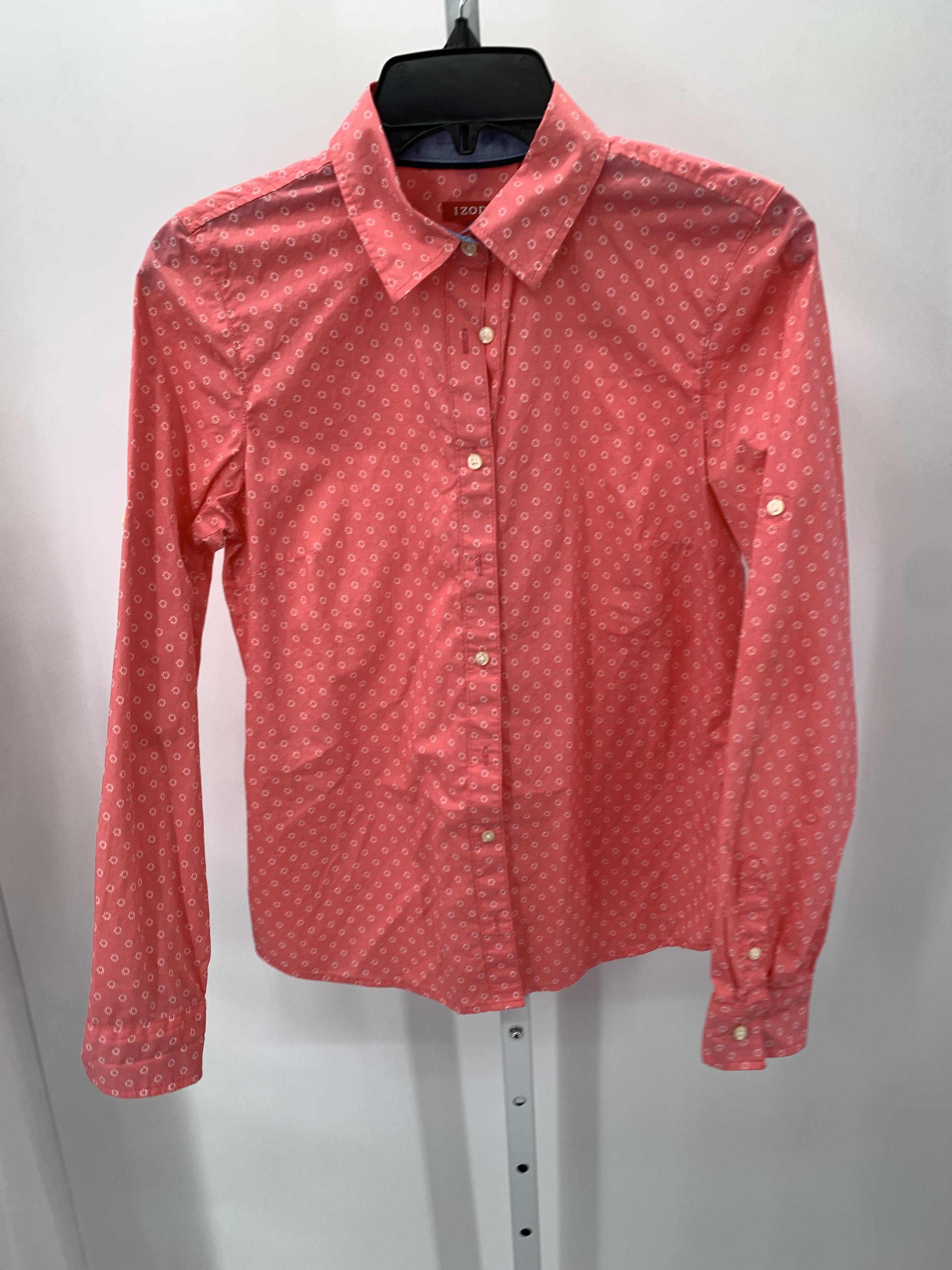Izod Size Small Misses Long Sleeve Shirt