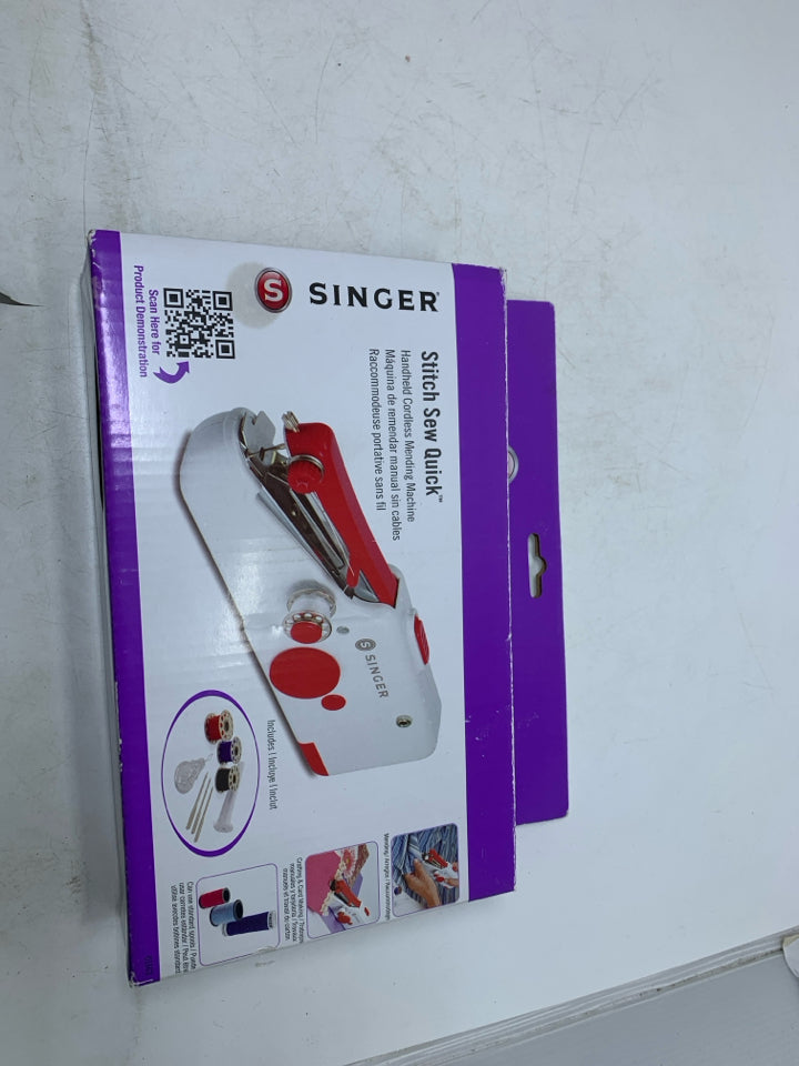 NIB SINGER STITCH SEW QUICK.