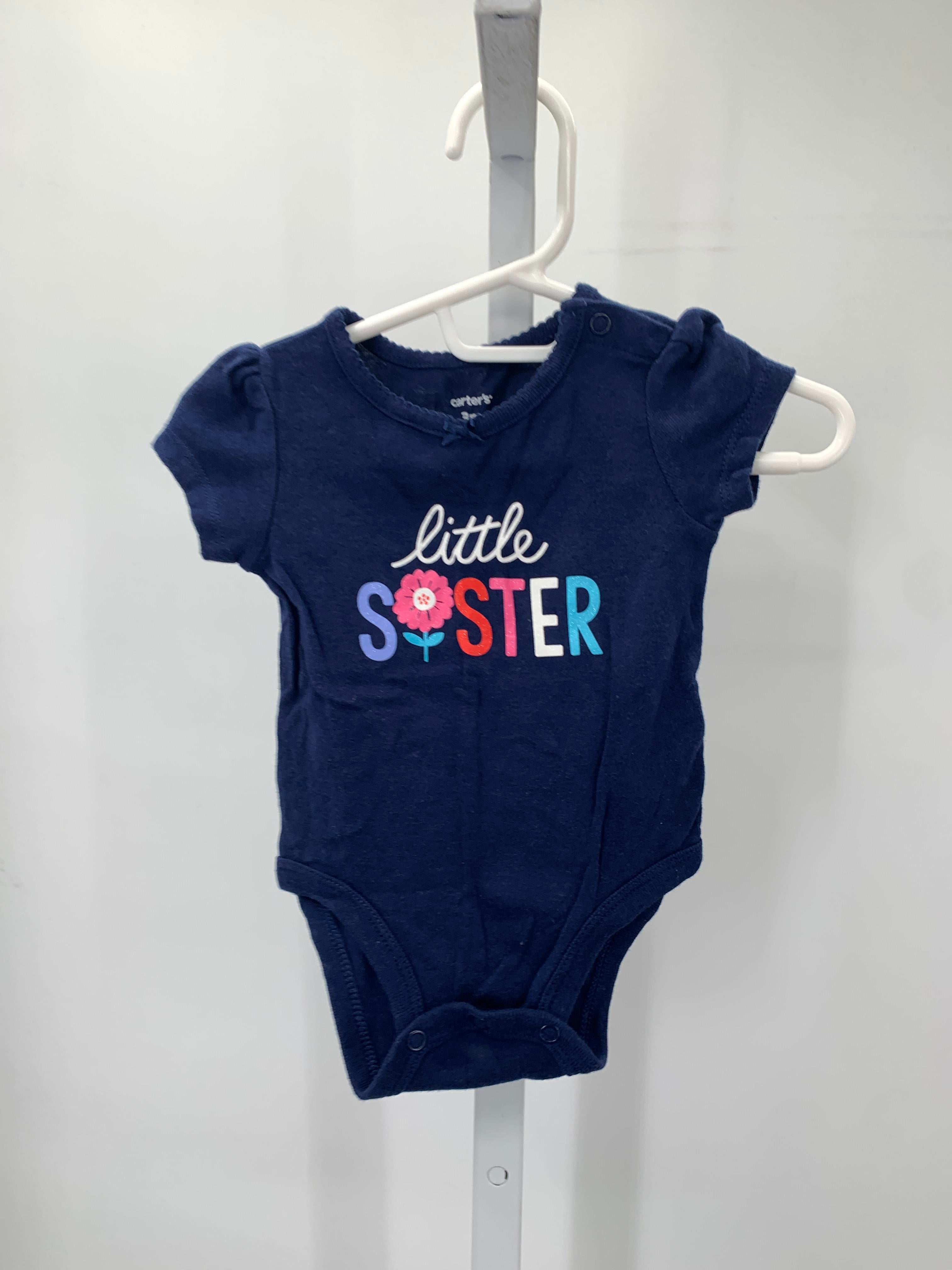 Carters Size 3 Months Girls Short Sleeve Shirt