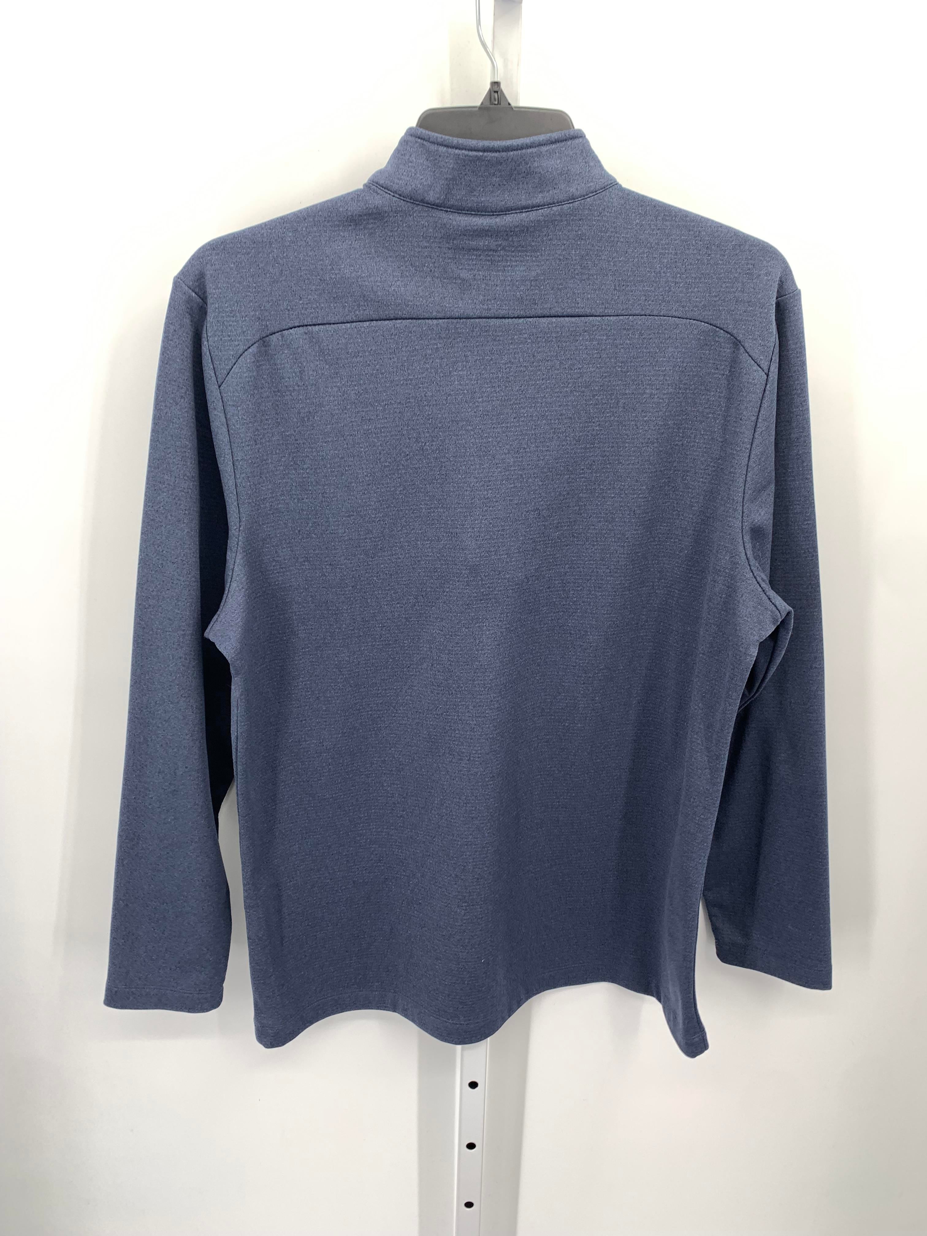 PARTIAL ZIP KNIT.