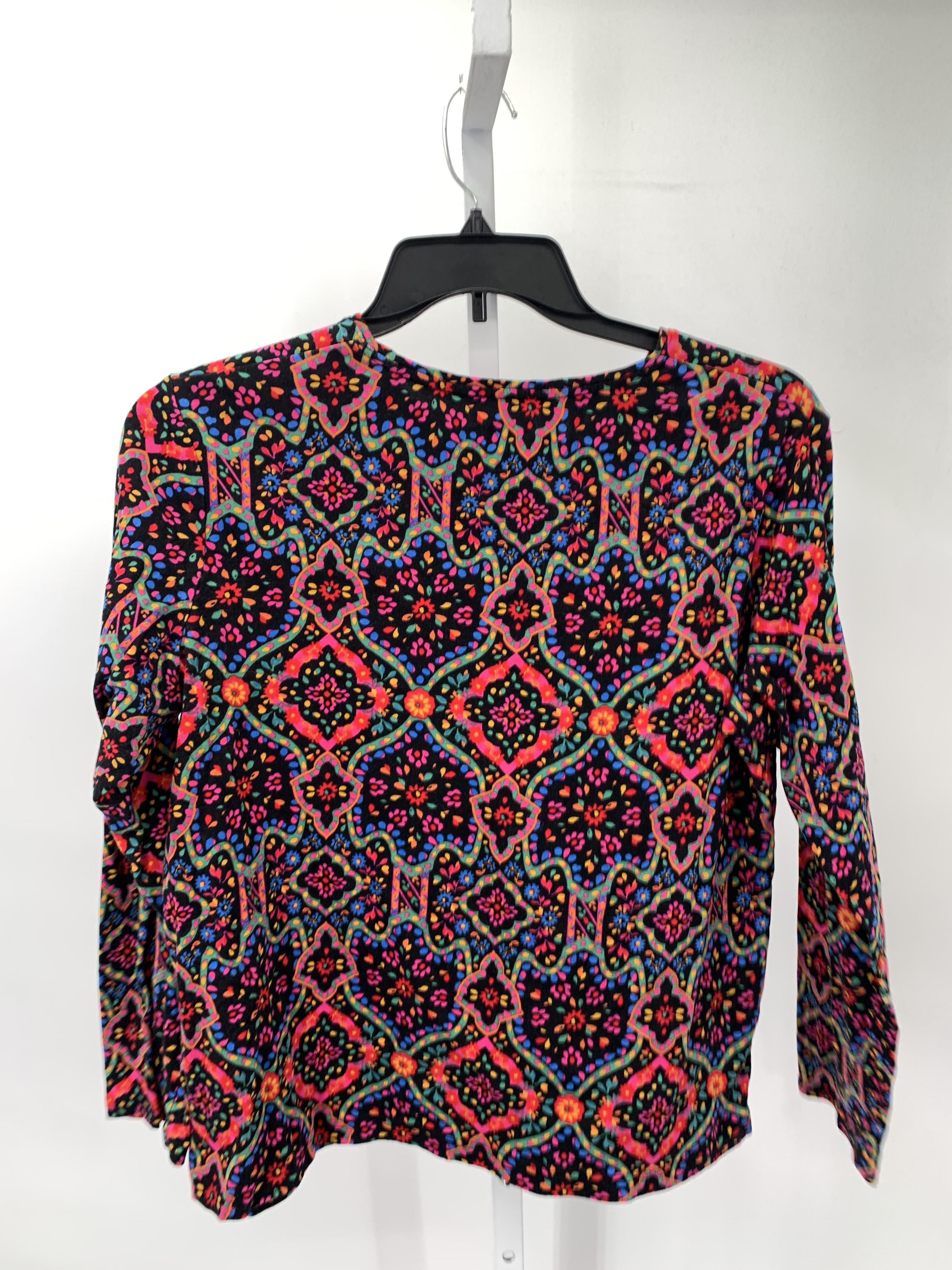 Croft & Barrow Size Extra Large Misses Long Sleeve Shirt