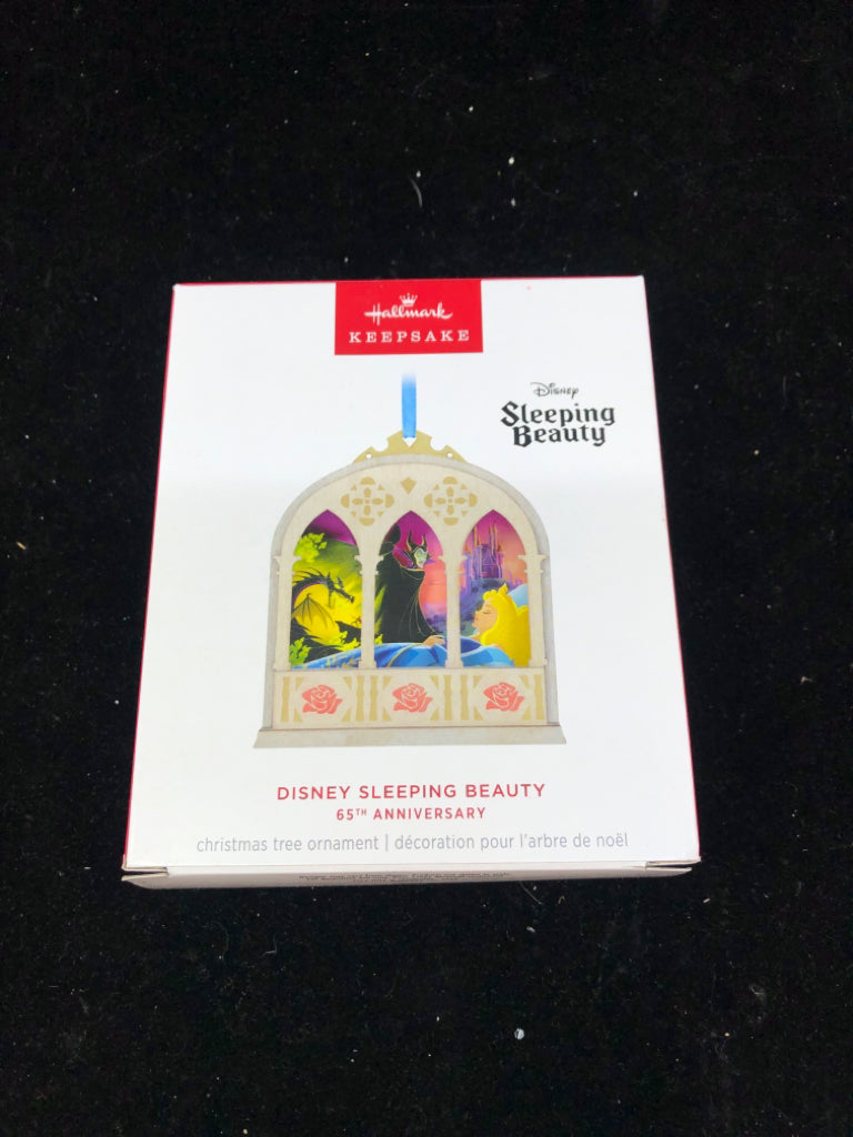 NIB SLEEPING BEAUTY 65TH ANNIV ORNAMENT.
