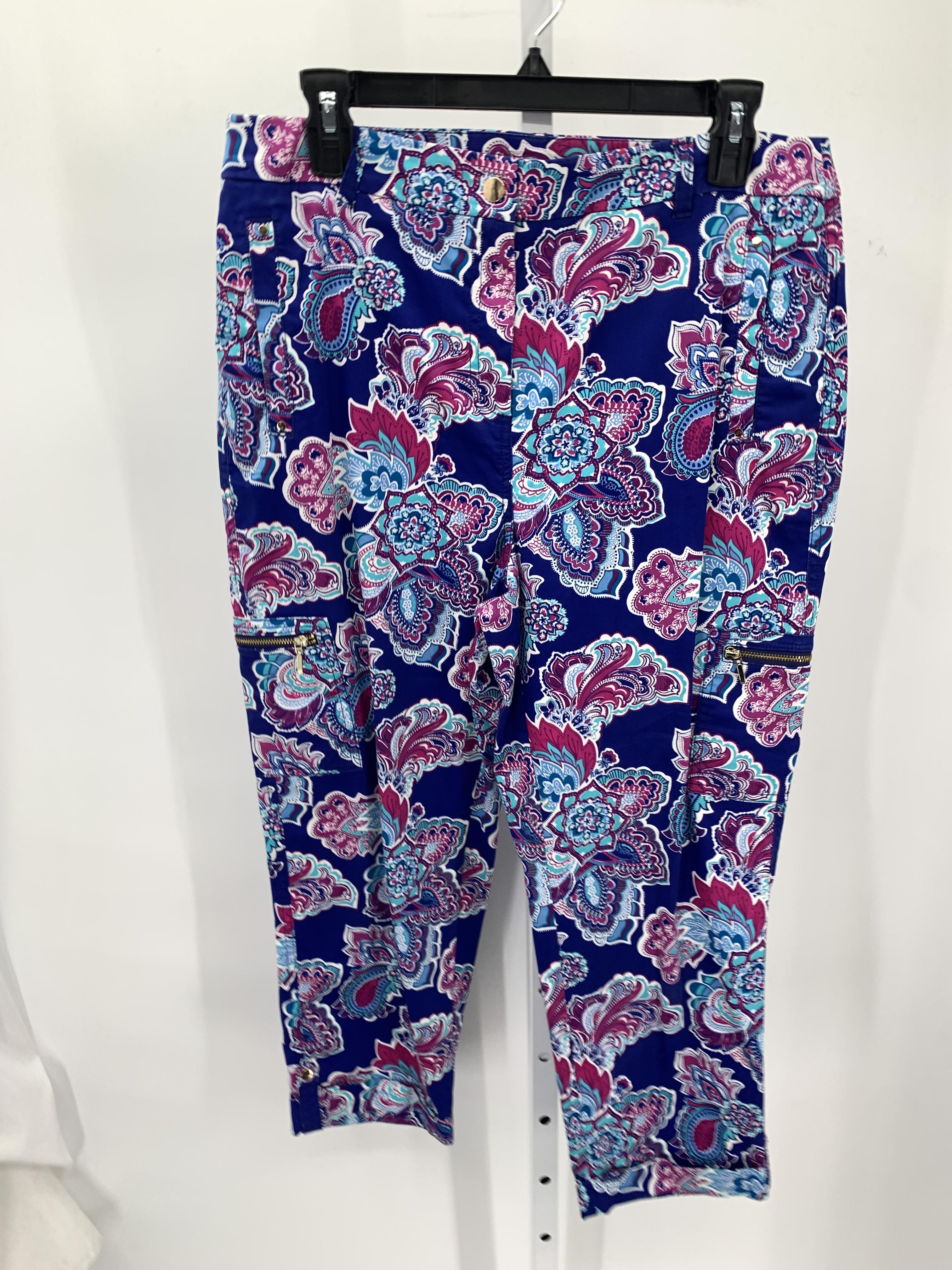 Chico's Size 10 Misses Cropped Pants