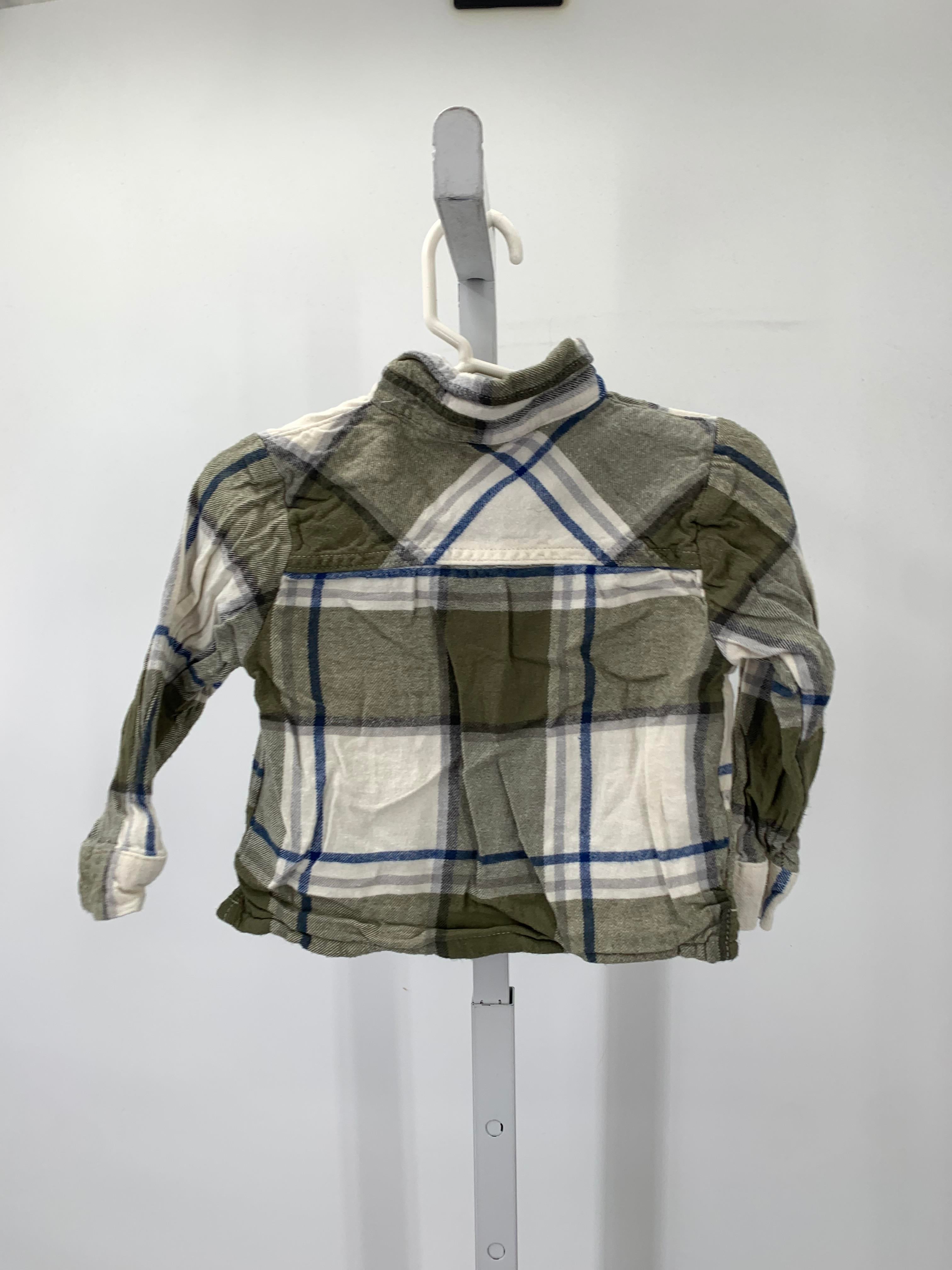 PLAID BTN DOWN