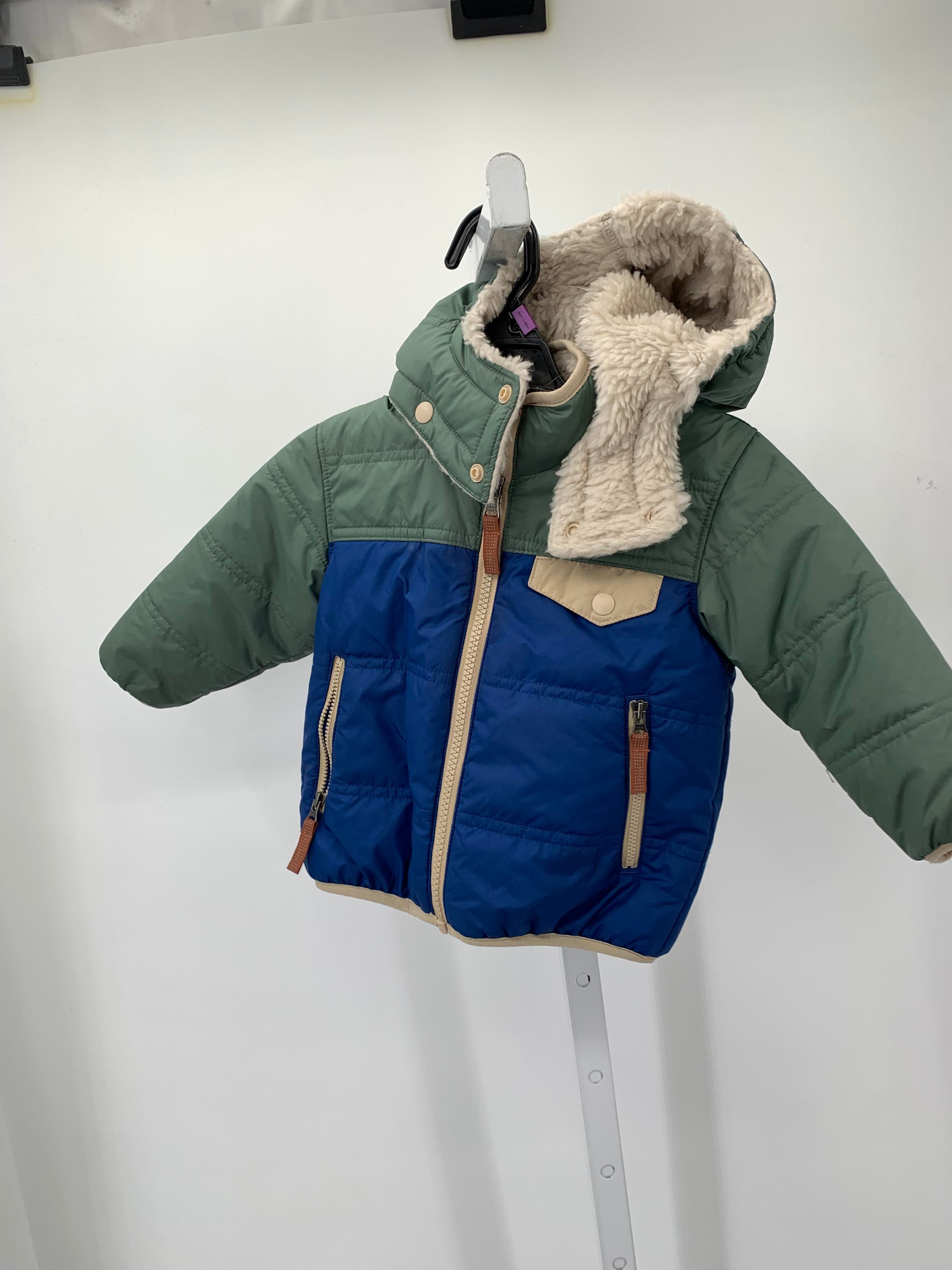 FAUX FUR LINED HOODED JACKET