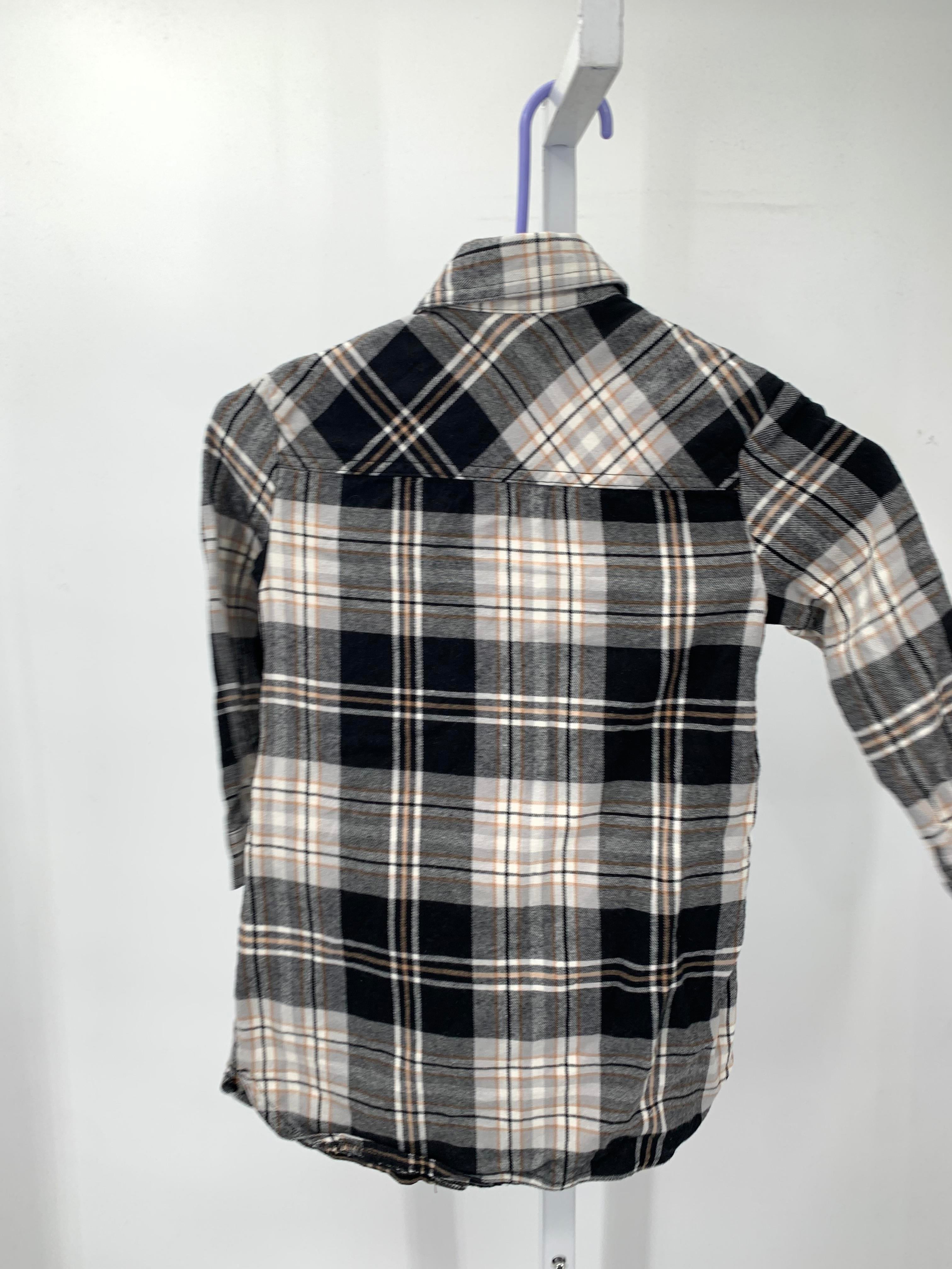 PLAID BTN DOWN
