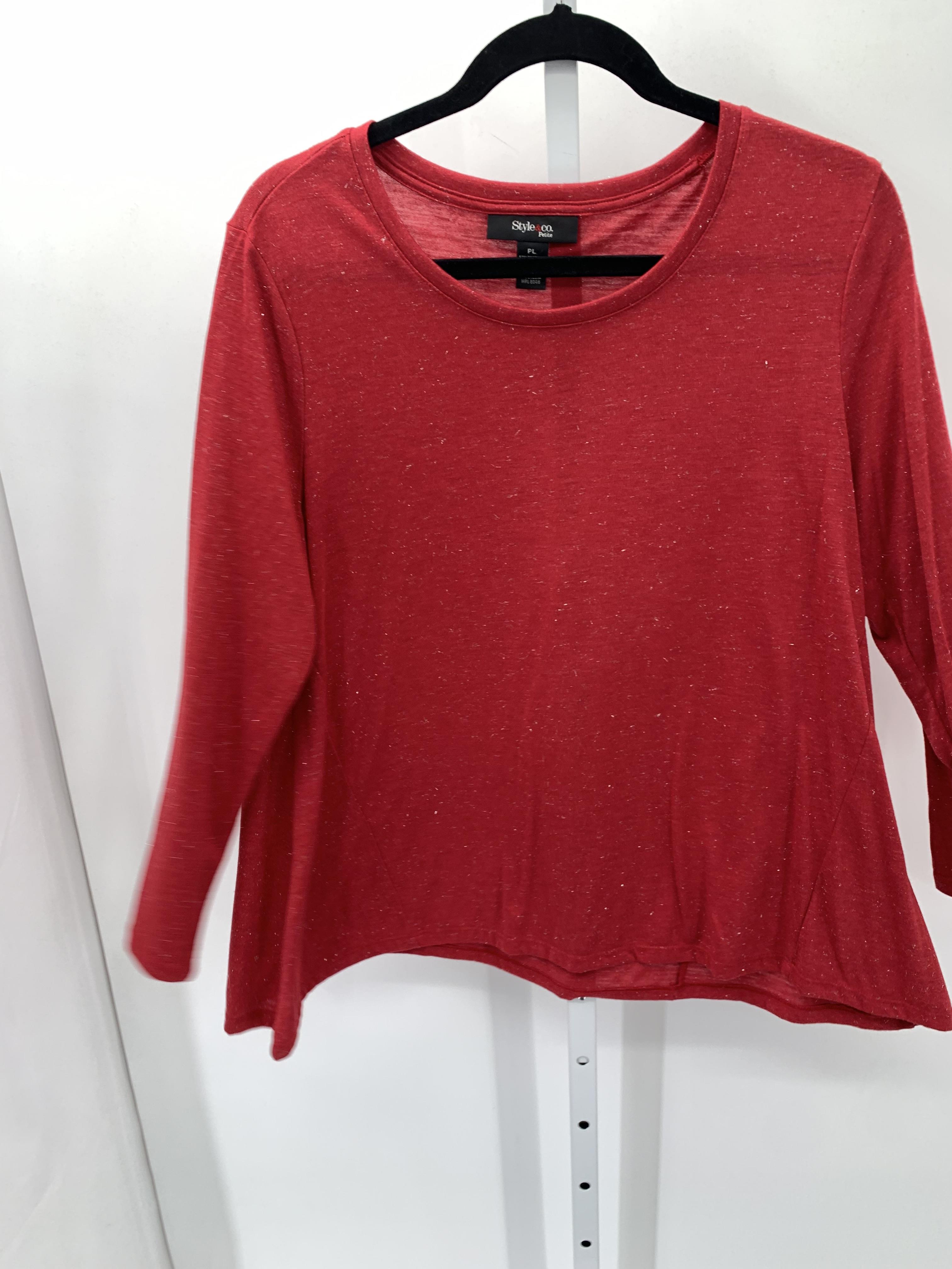 Style & Co. Size Large Petite Petite Long Sleeve Shirt