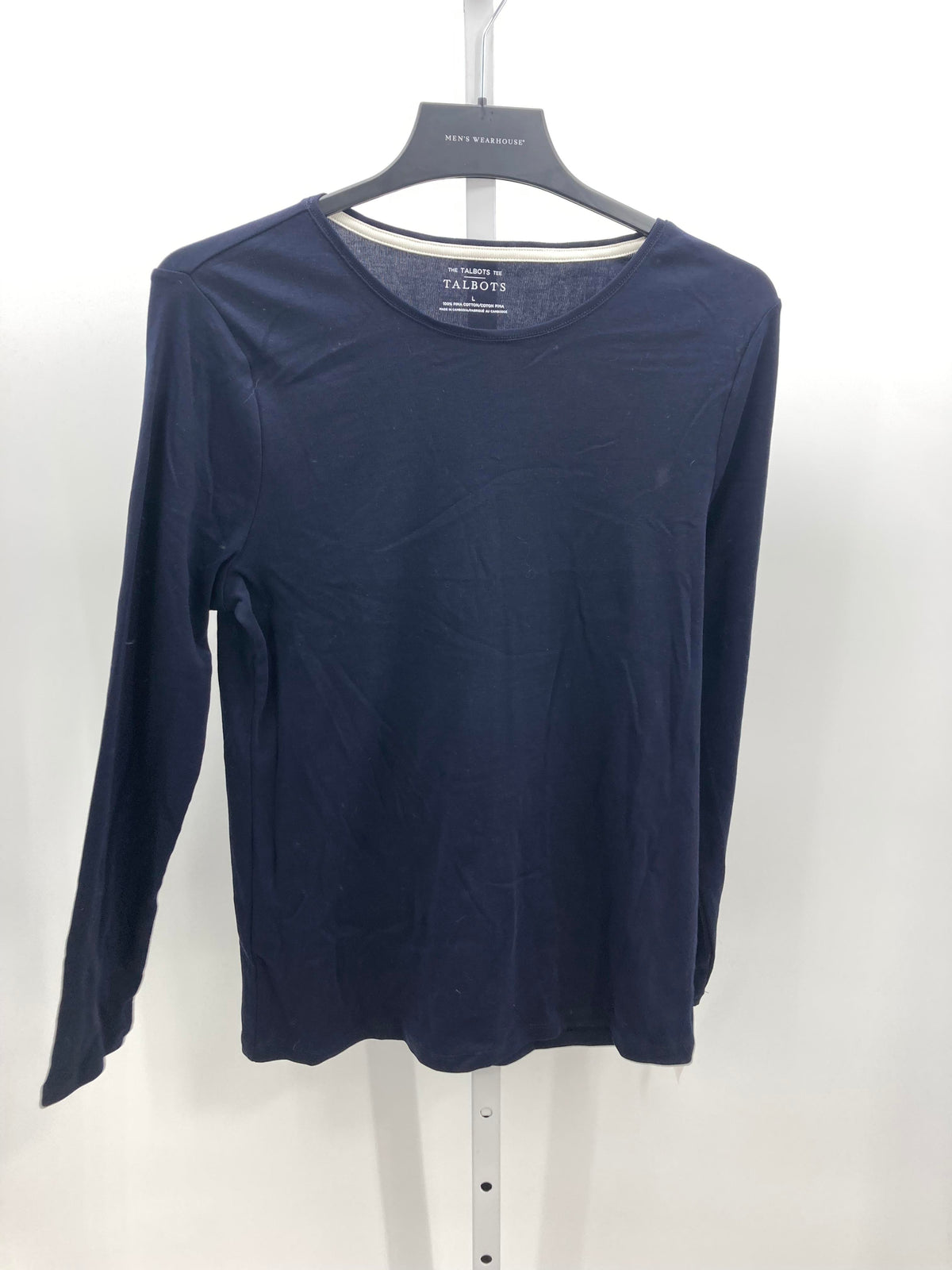 Talbots Size Large Misses Long Sleeve Shirt