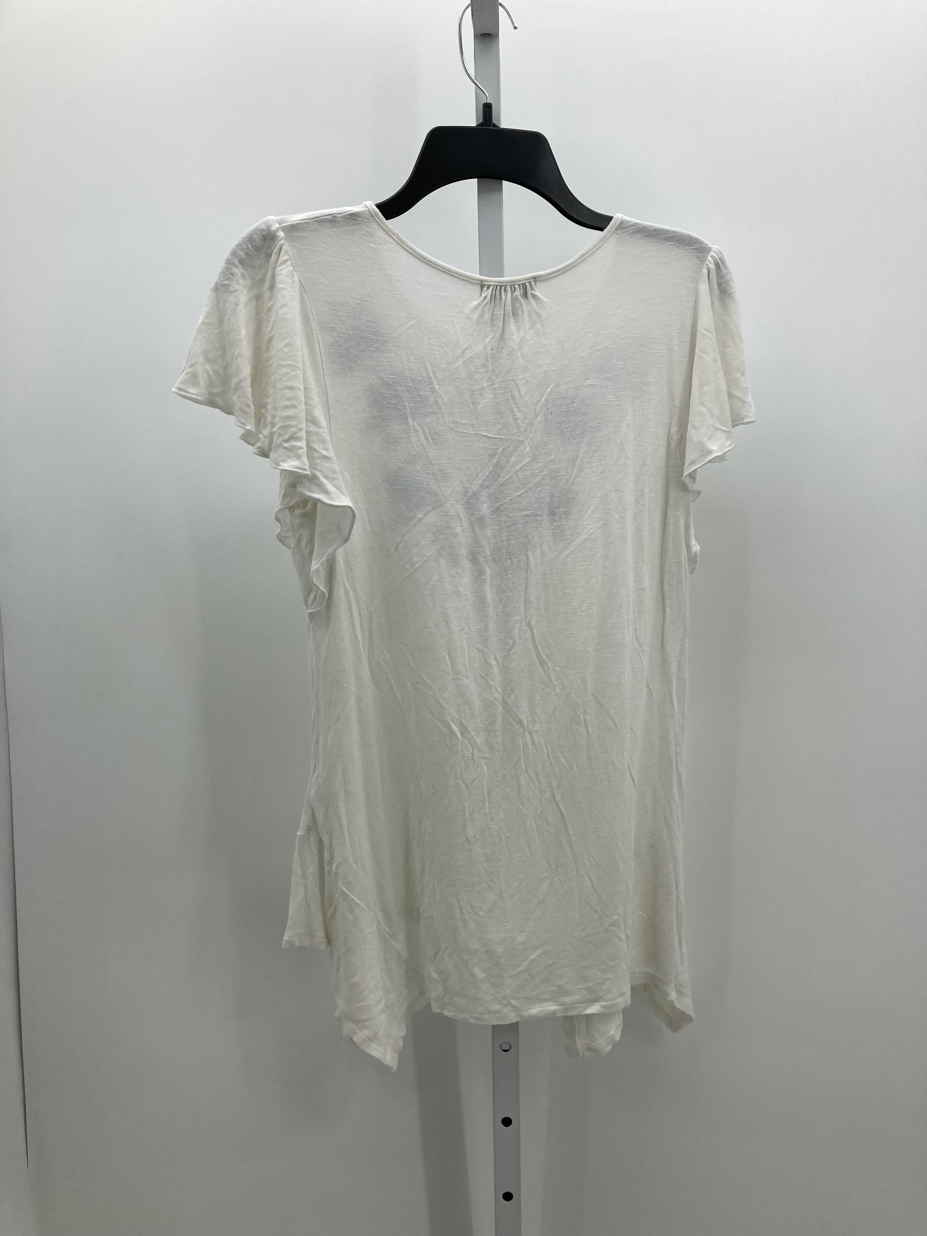 One World Size Medium Misses Short Sleeve Shirt