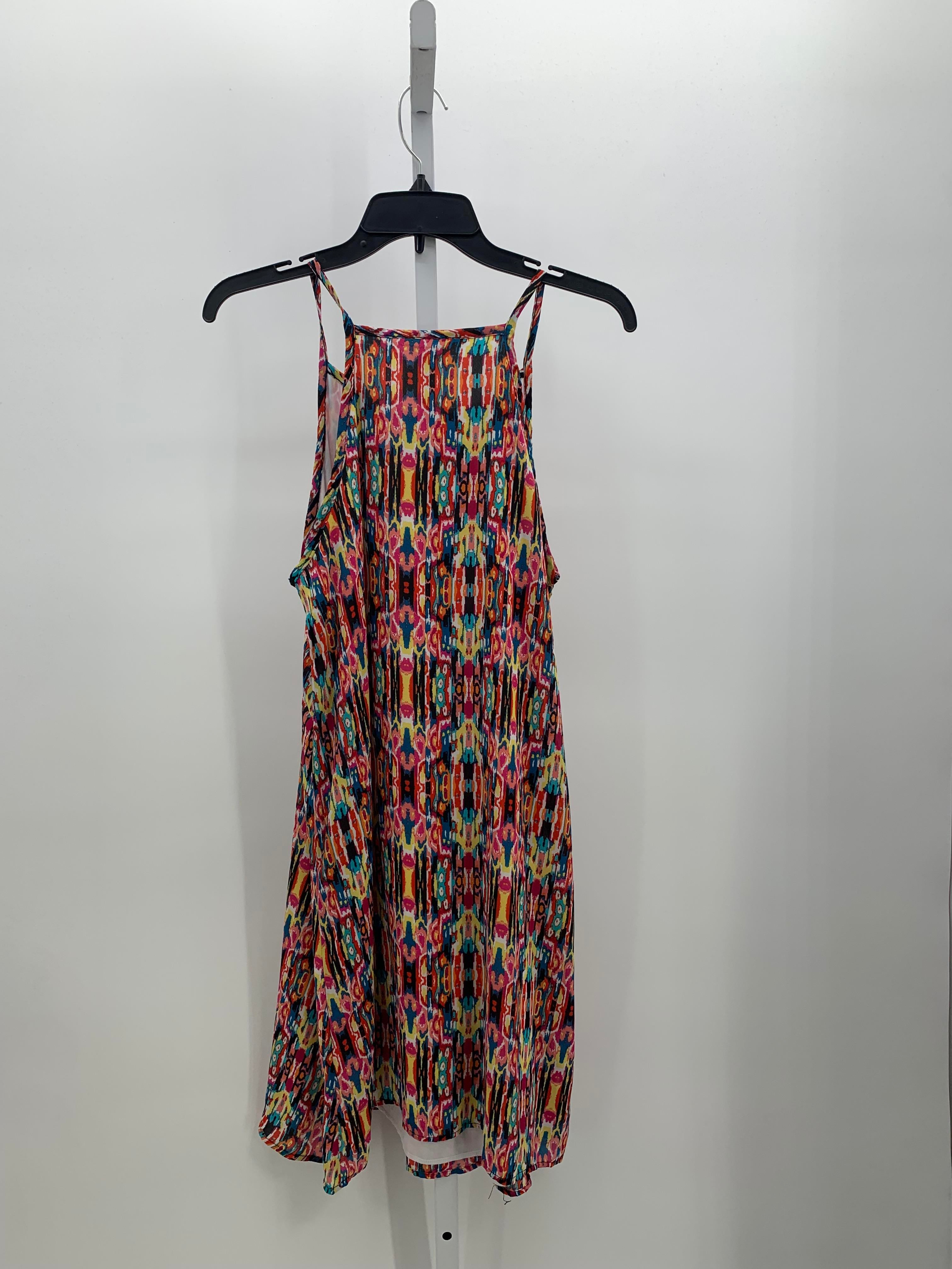 Multi-Color Size Medium Maternity Sleeveless Dress