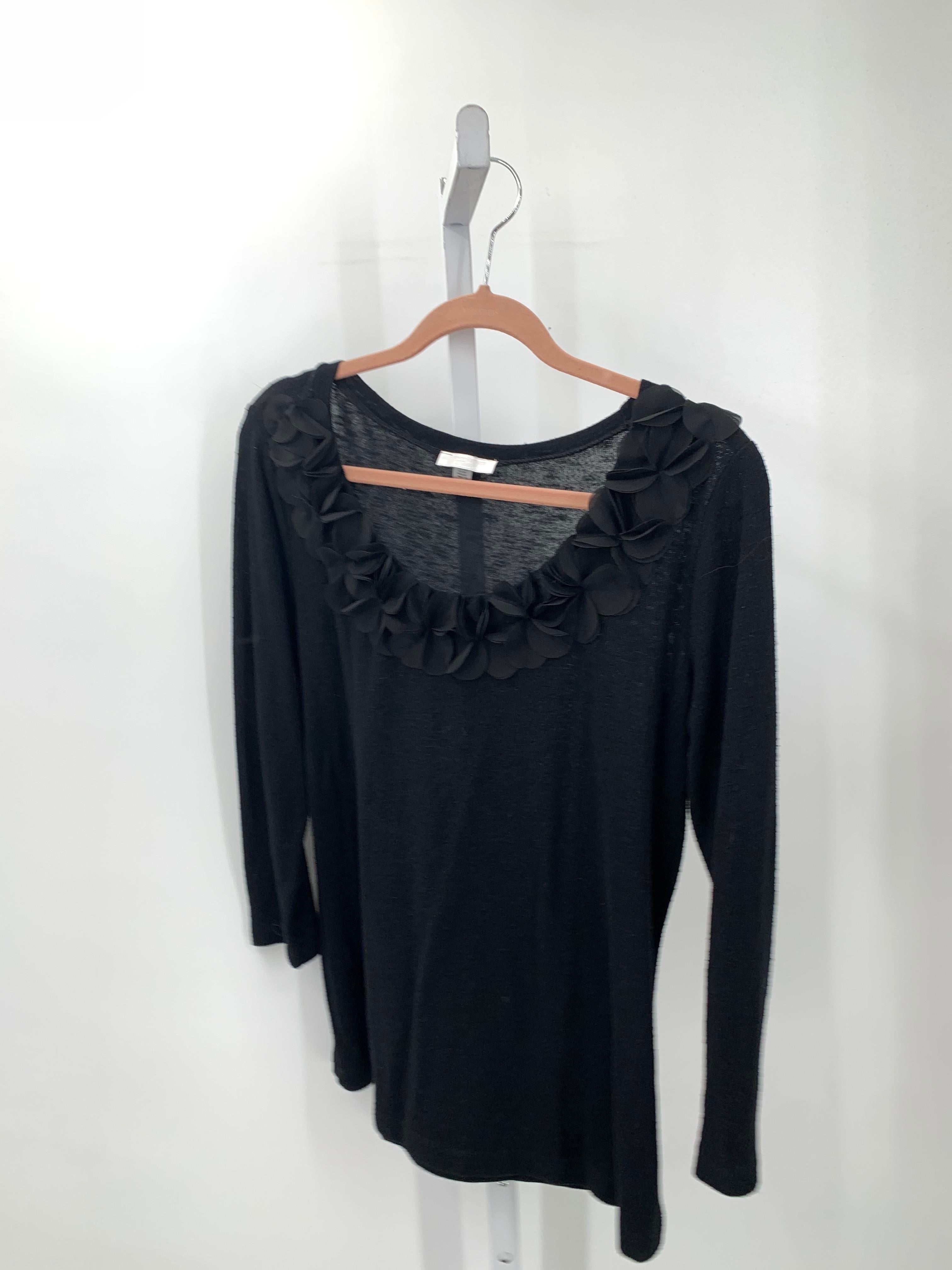 Forever Fashion Size Large Petite Petite 3/4 Sleeve Shirt