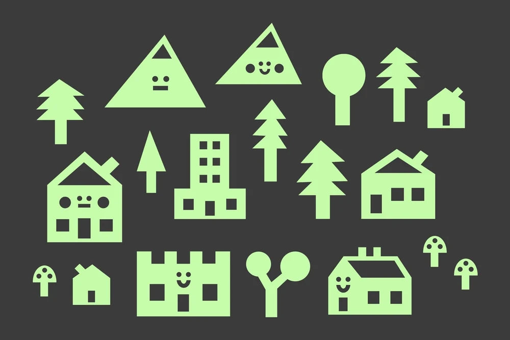 New GloPlay Our Town by Bianca Palazzi Stickers