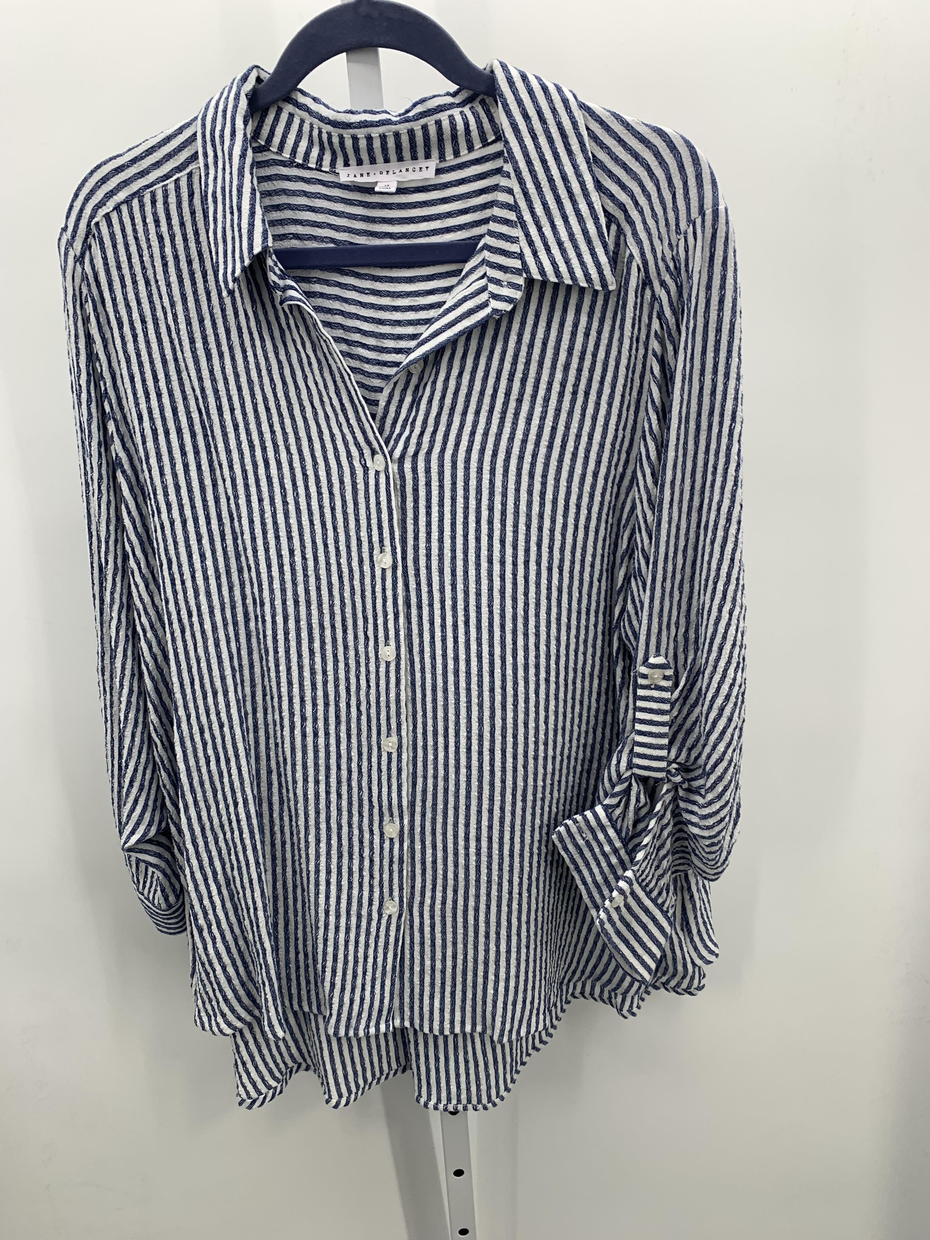 Jane + Delancey Size 10 Womens 3/4 Sleeve Shirt
