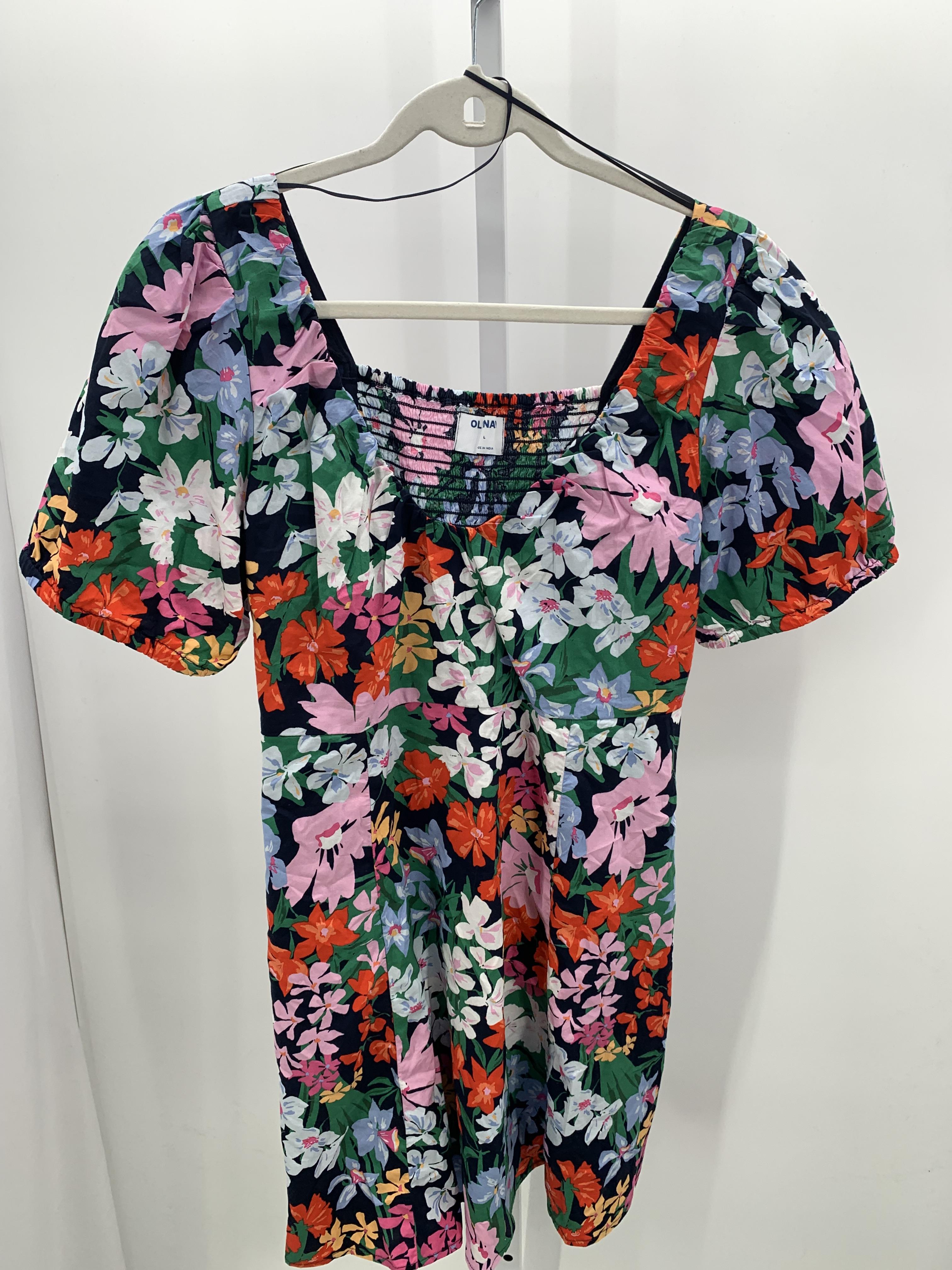 Old Navy Size Large Misses Short Sleeve Dress