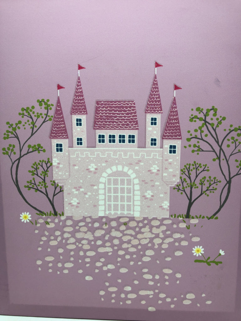 GLITTER CASTLE CAVAS.