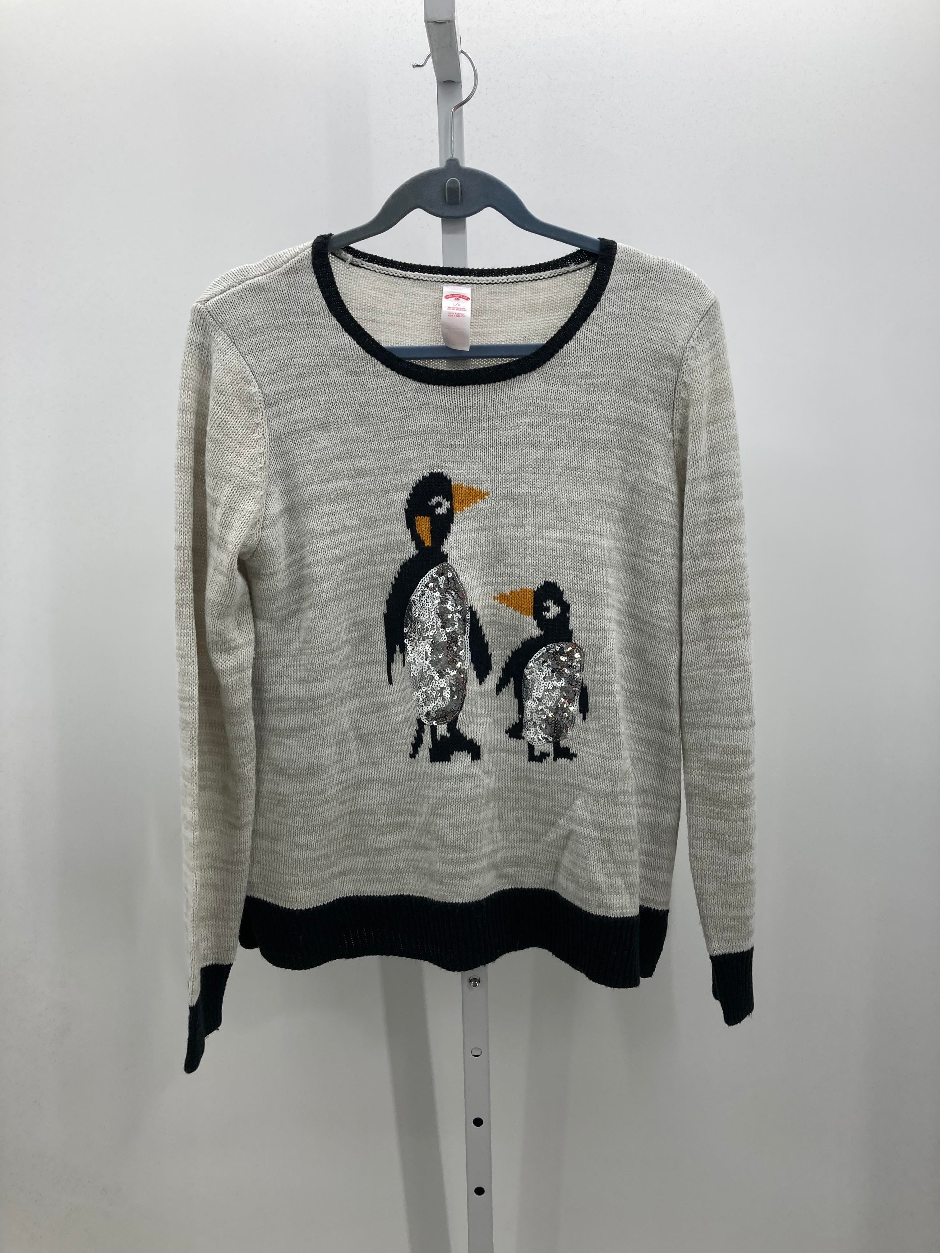 Size Large Misses Long Slv Sweater