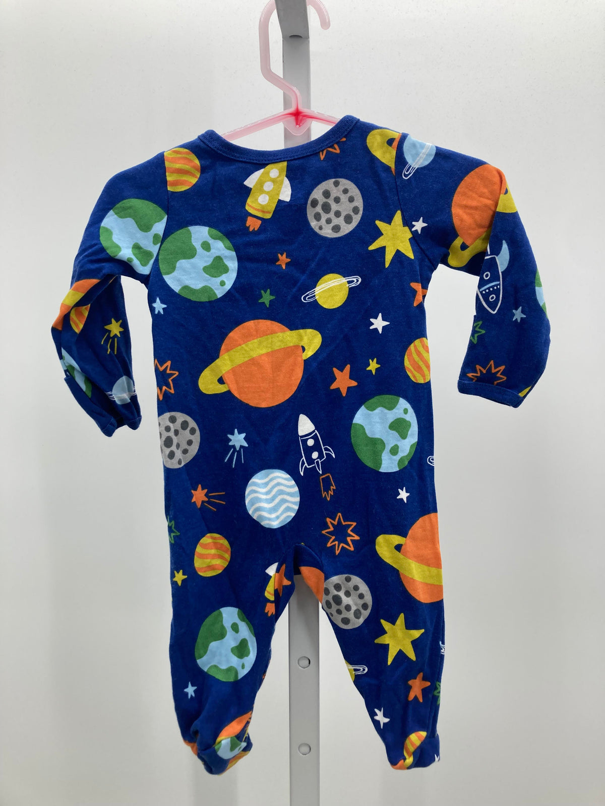PLANETS ZIP KNIT