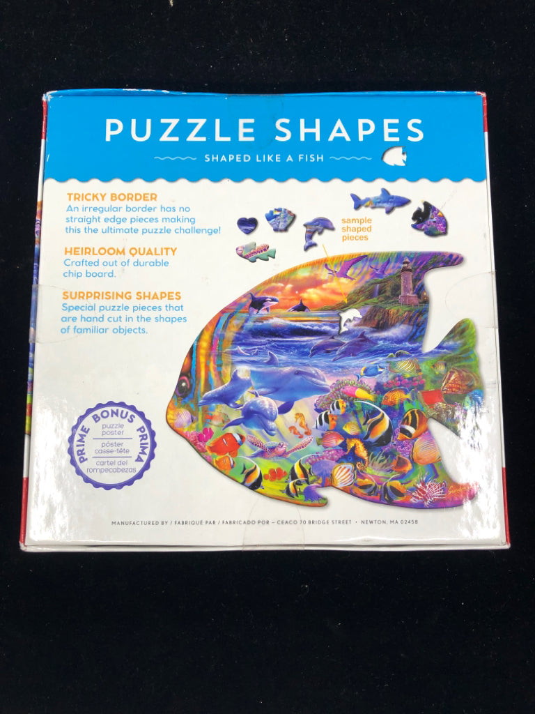 NIB FISH 500 PC PUZZLE.