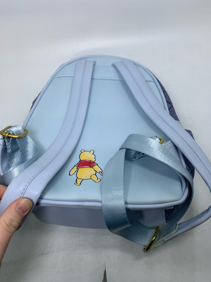 Disney Loungefly Winnie The Pooh Denim Backpack Style Purse