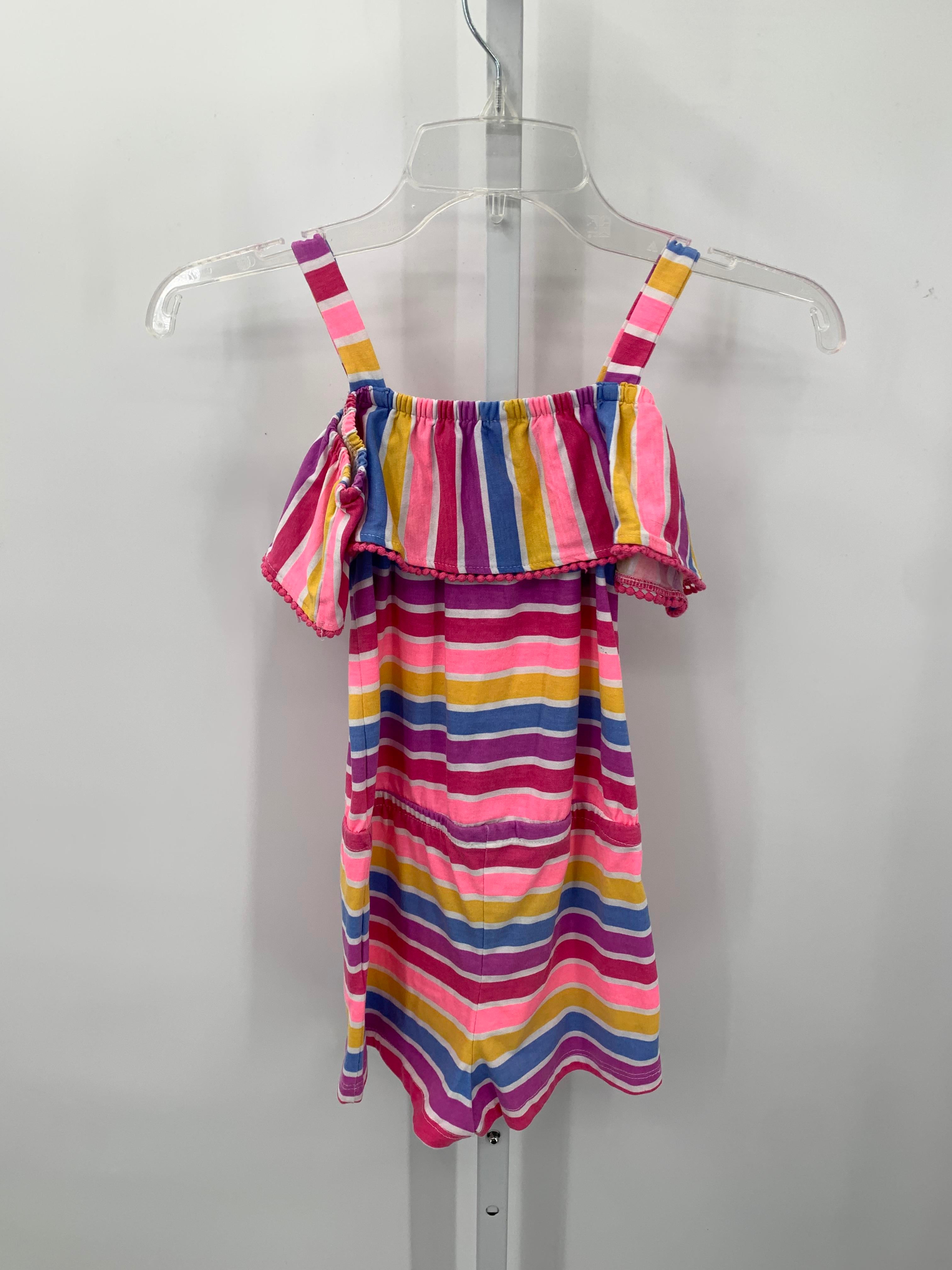 Tommy Bahama Size 7-8 Girls Short Slv. Romper