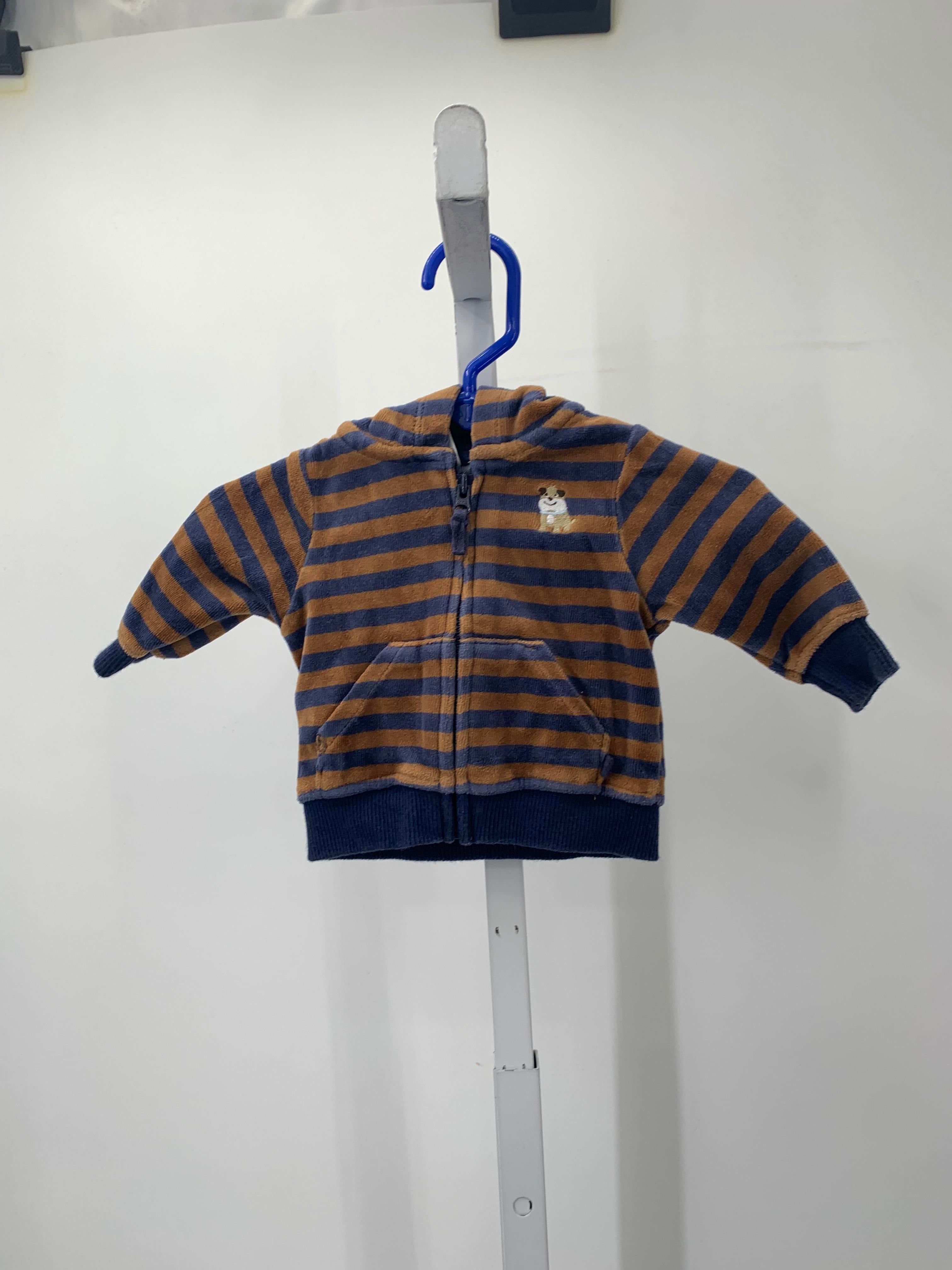 BLUE STRIPES HOODED