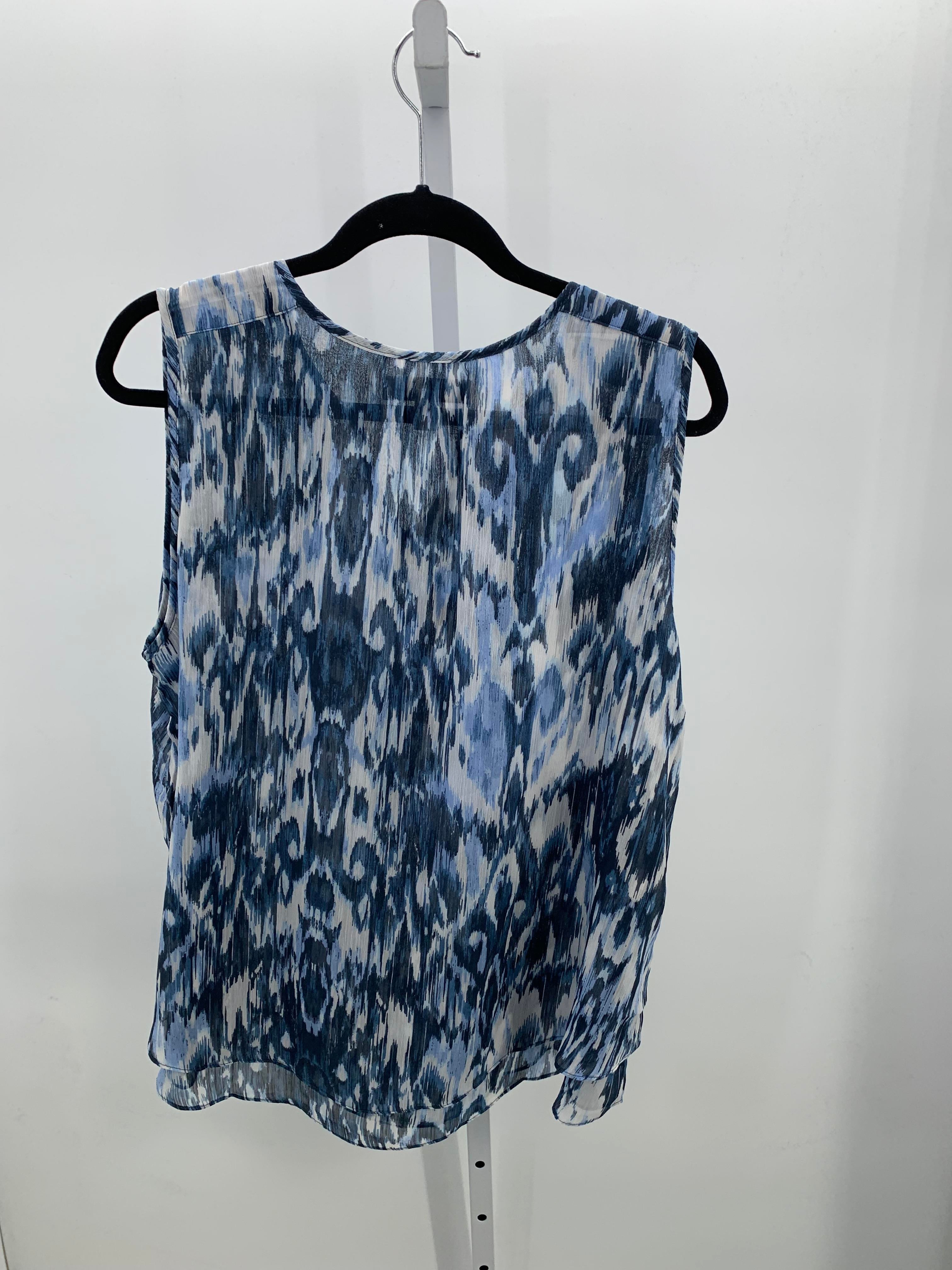 Size Extra Large Misses Sleeveless Shirt