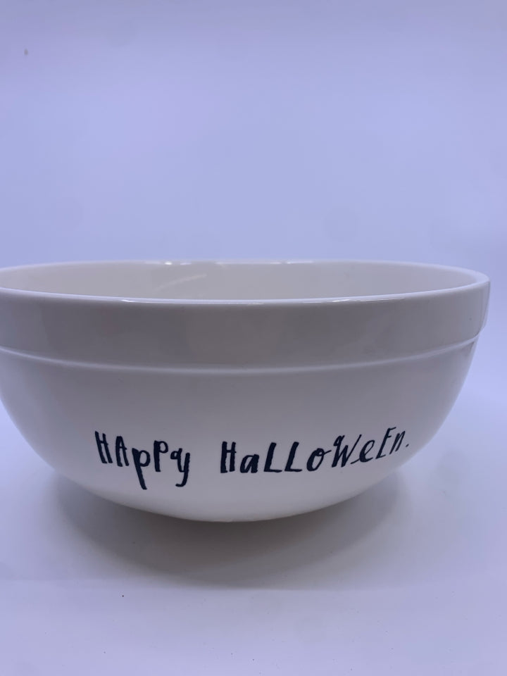 RAE DUNN STAGES OF PUMPKIN MIXING BOWL.