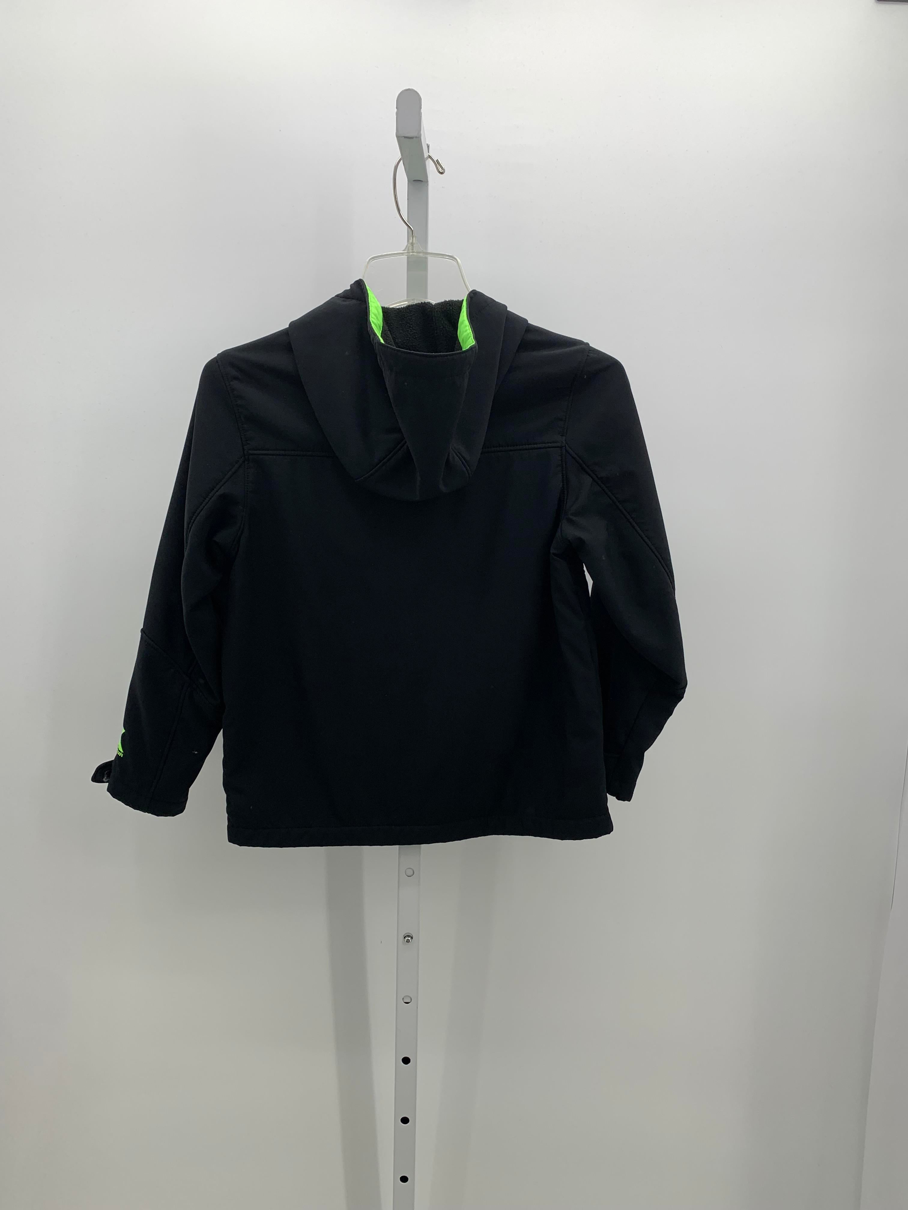 GREEN HOODED ZIP