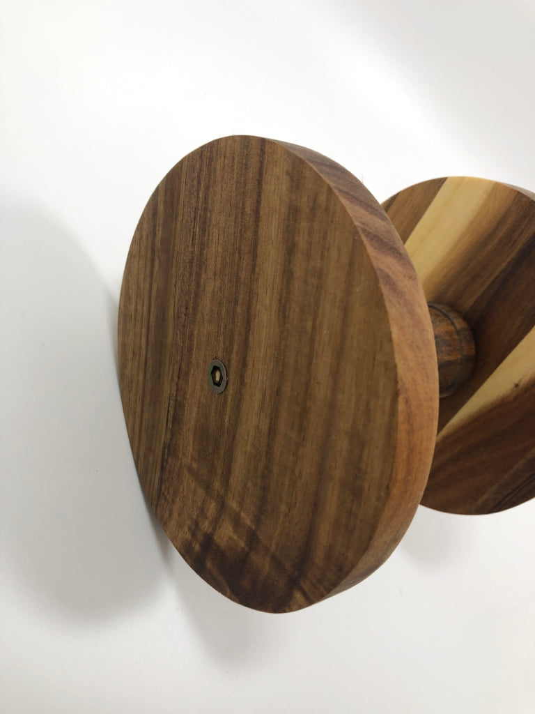 WOODEN DONUT/BAGEL STAND.