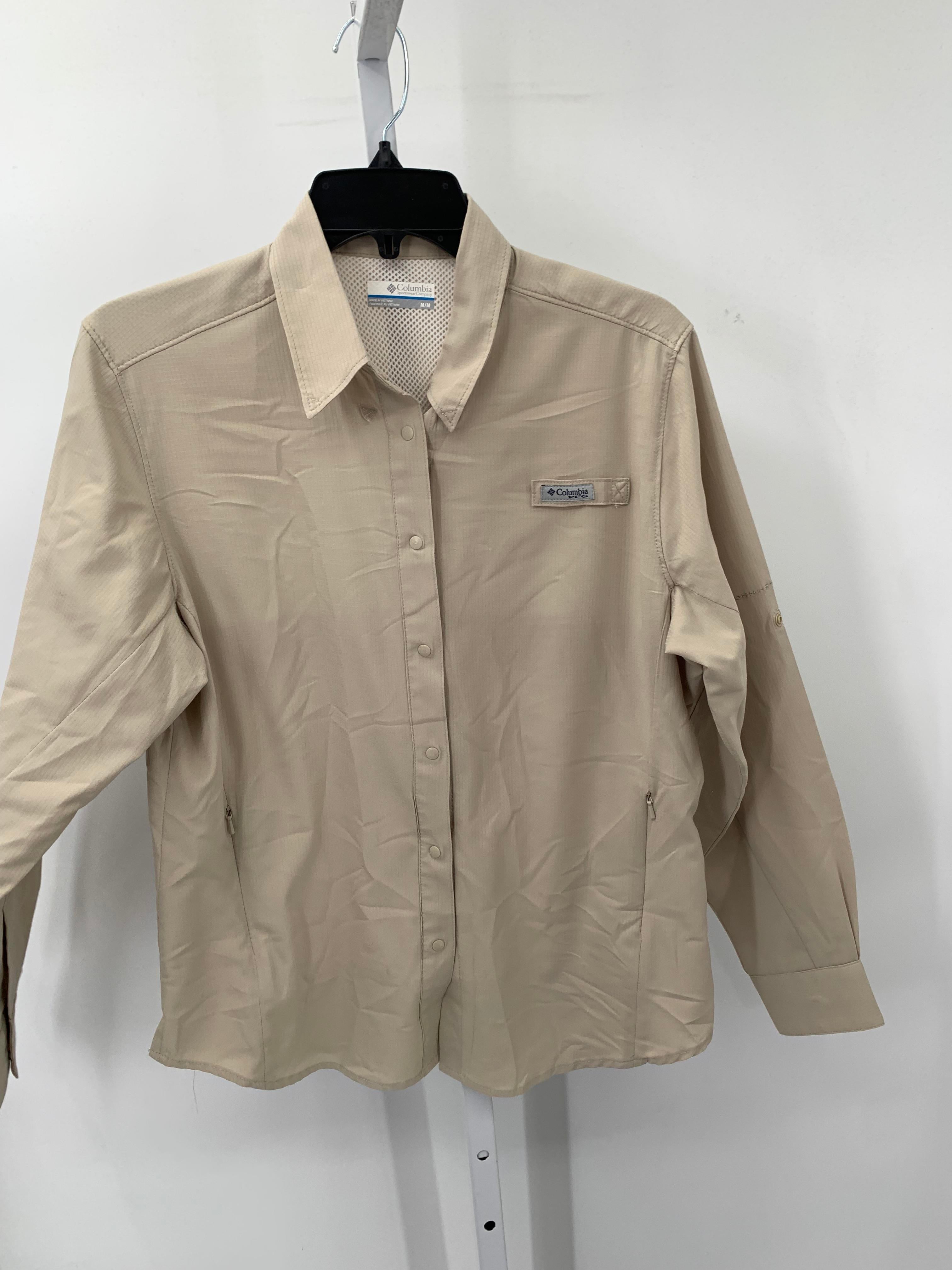 Columbia Size Medium Misses Long Sleeve Shirt