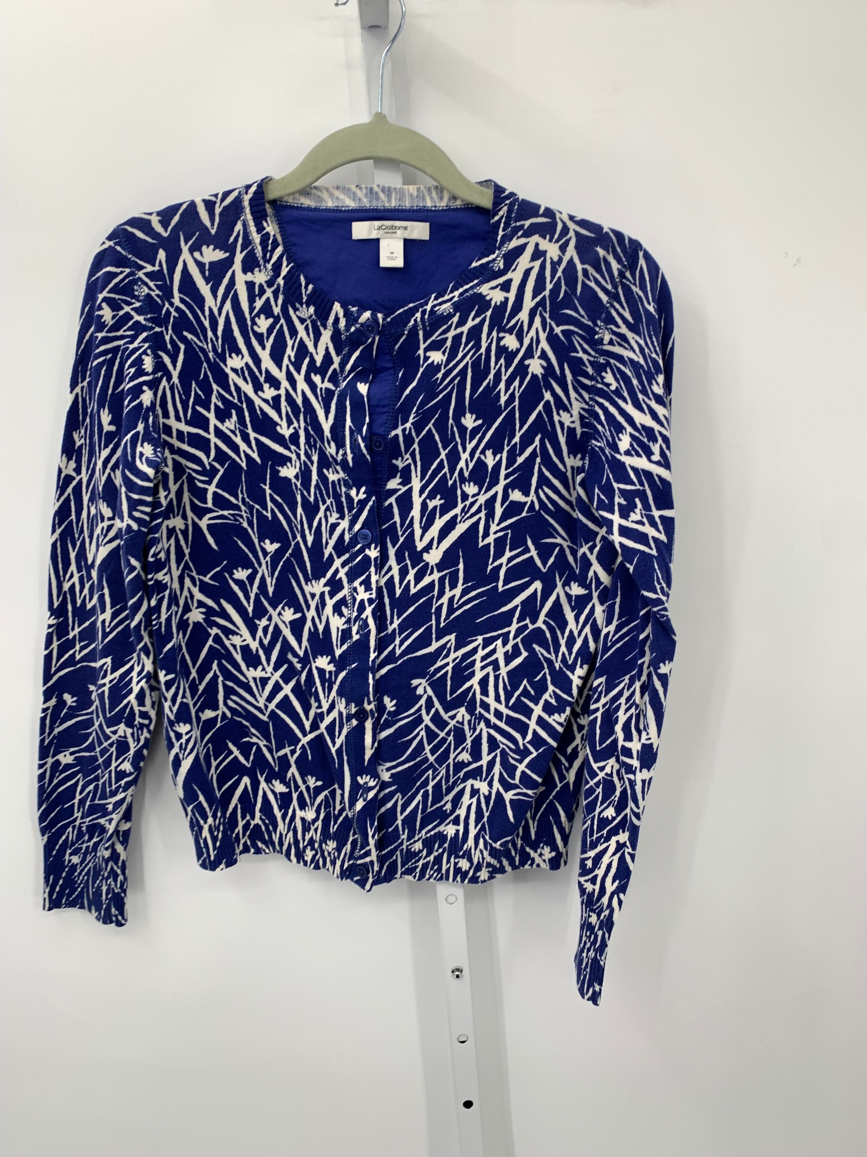 Liz Claiborne Size Medium Misses Long Slv Sweater