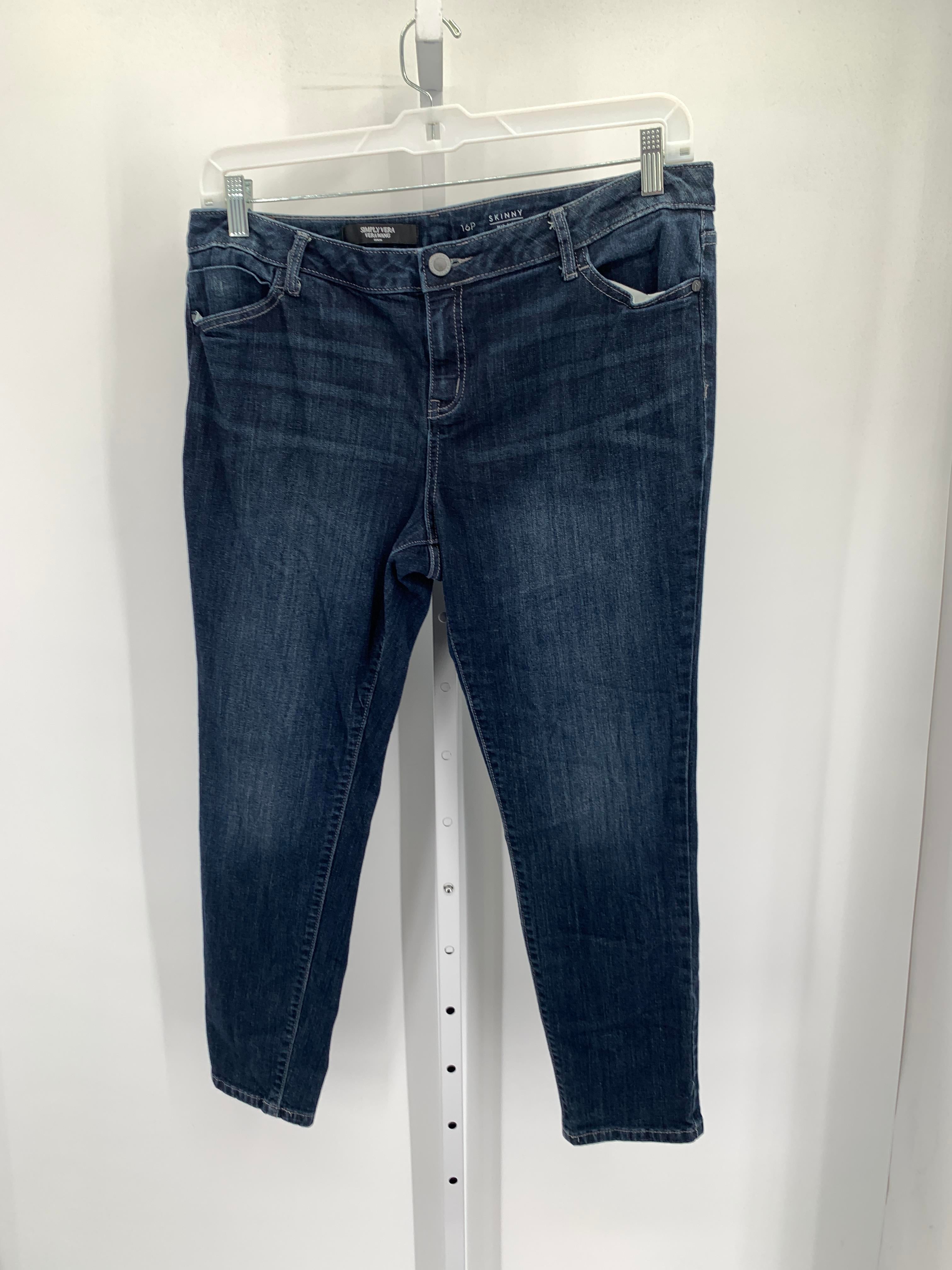 Vera Wang Size 16 Petite Petite Jeans