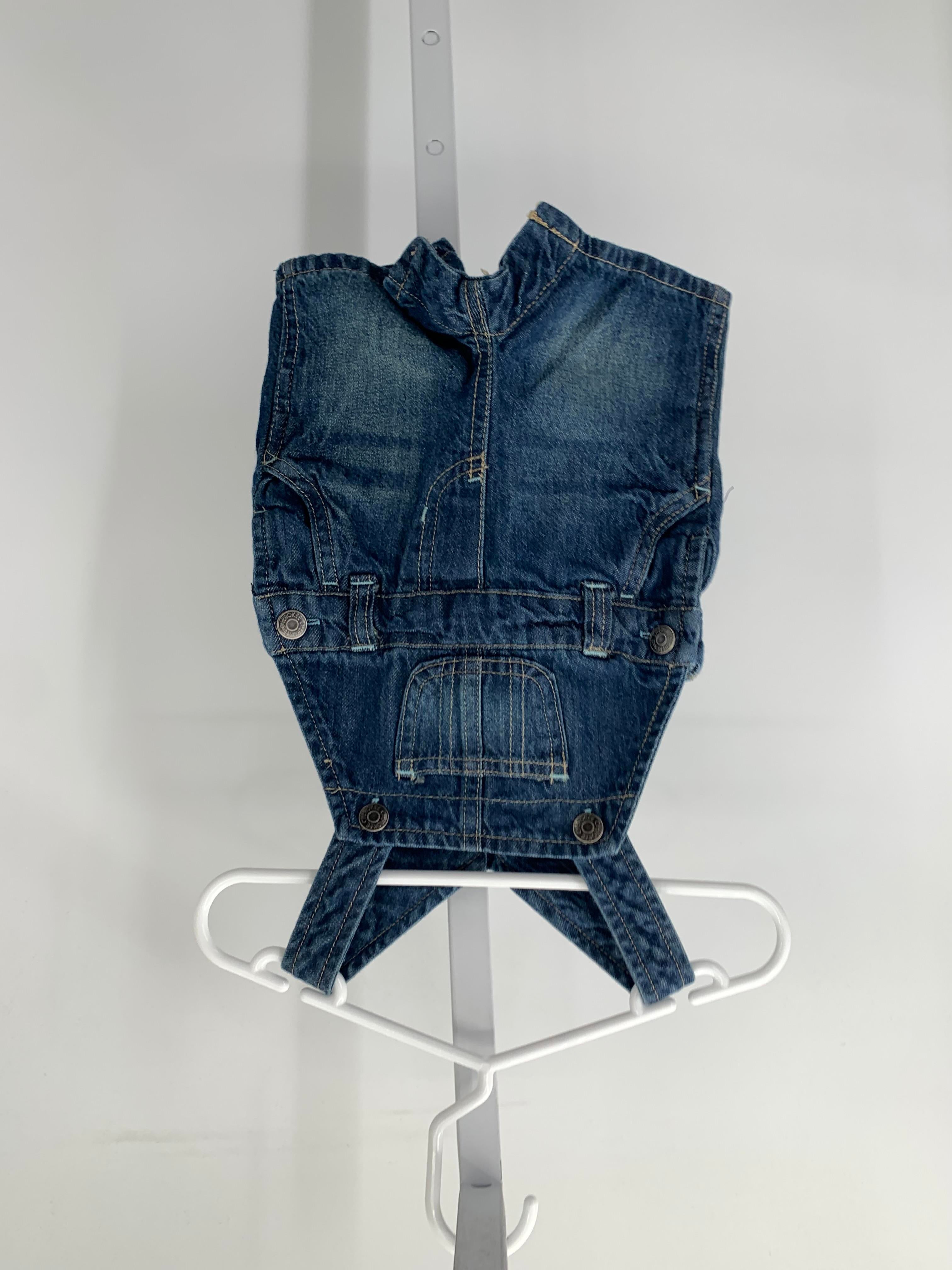 DENIM SHORTALLS