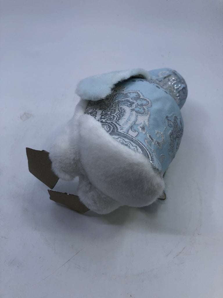 LIGHT BLUE DECORATIVE PENGUIN.