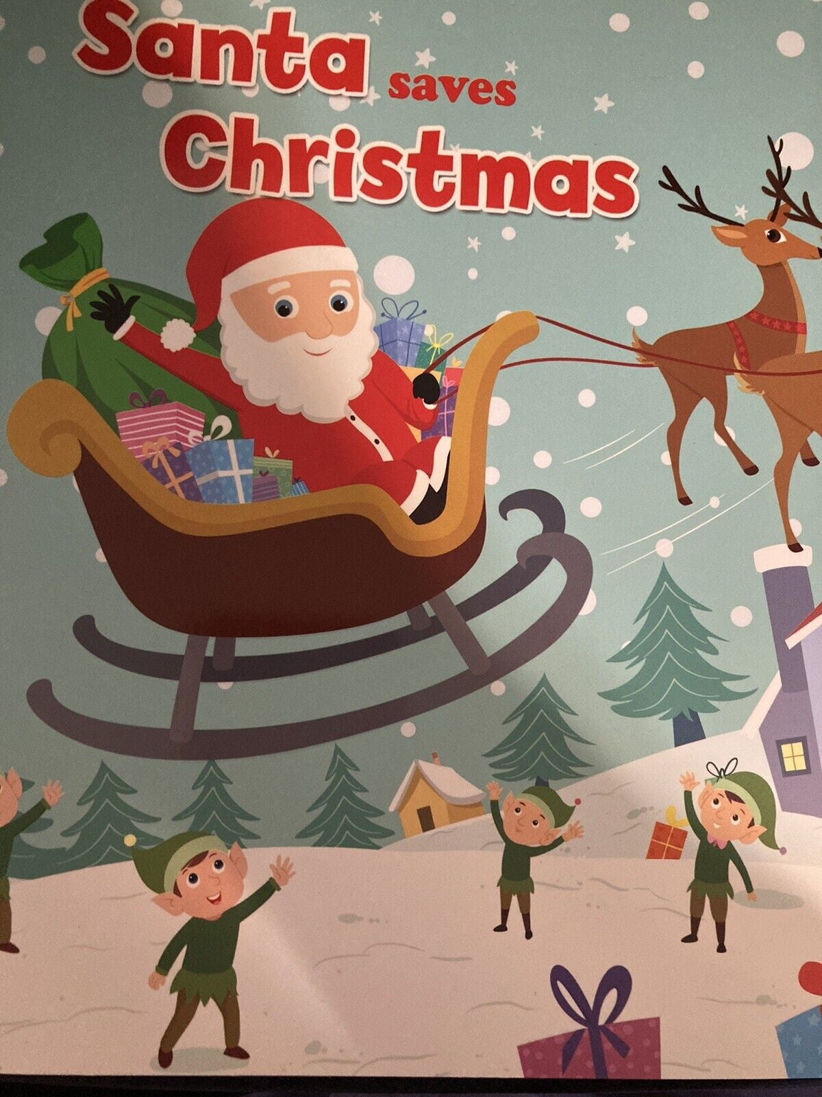 Santa Saves Christmas -  Paperback -