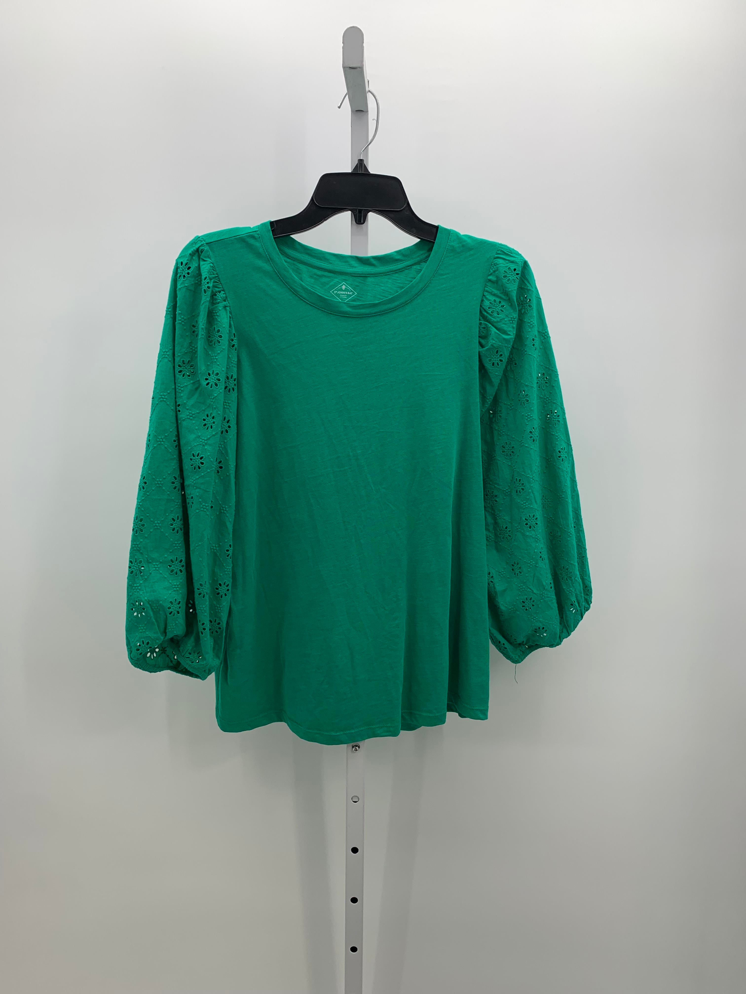 St. Johns Bay Size Medium Misses 3/4 Sleeve Shirt