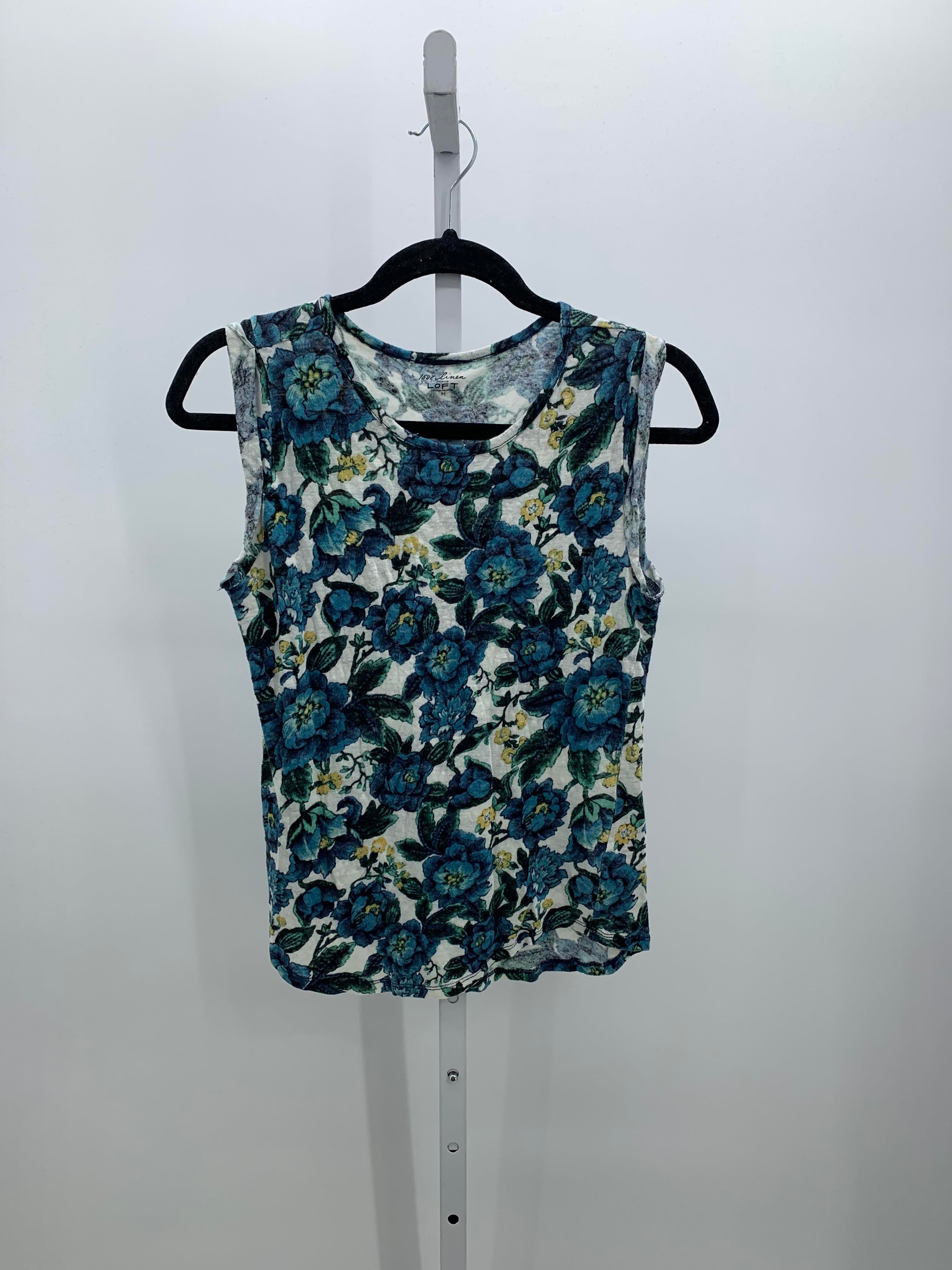 Loft Size Medium Misses Sleeveless Shirt