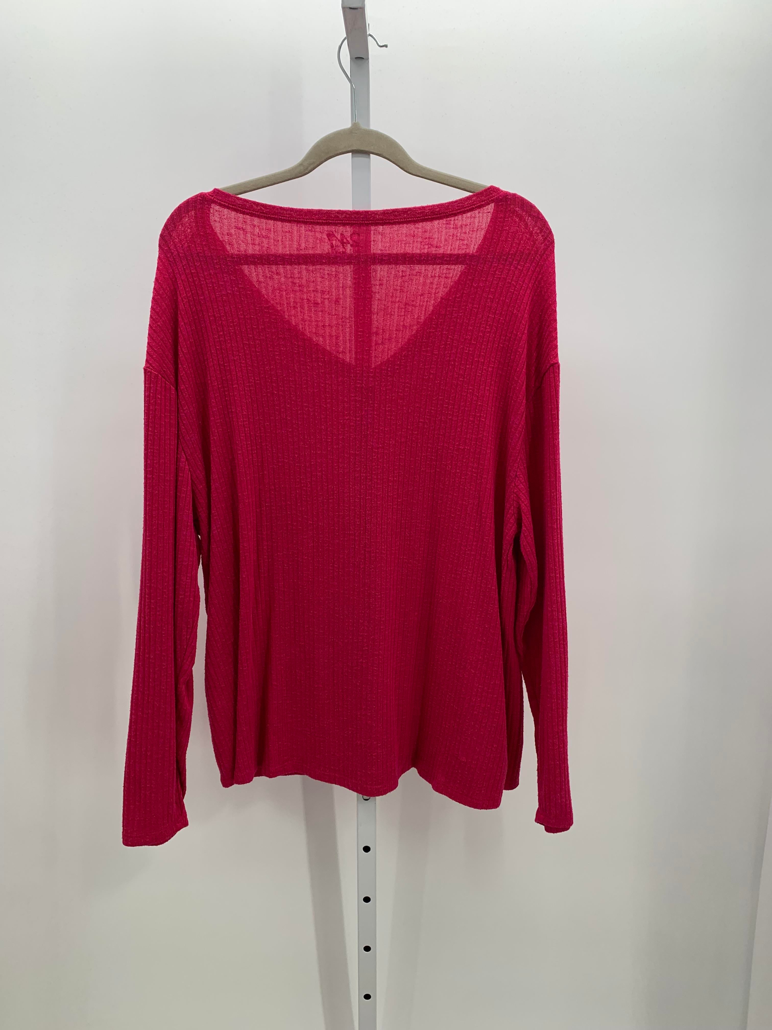 Maurices Size XXL Misses Long Slv Sweater